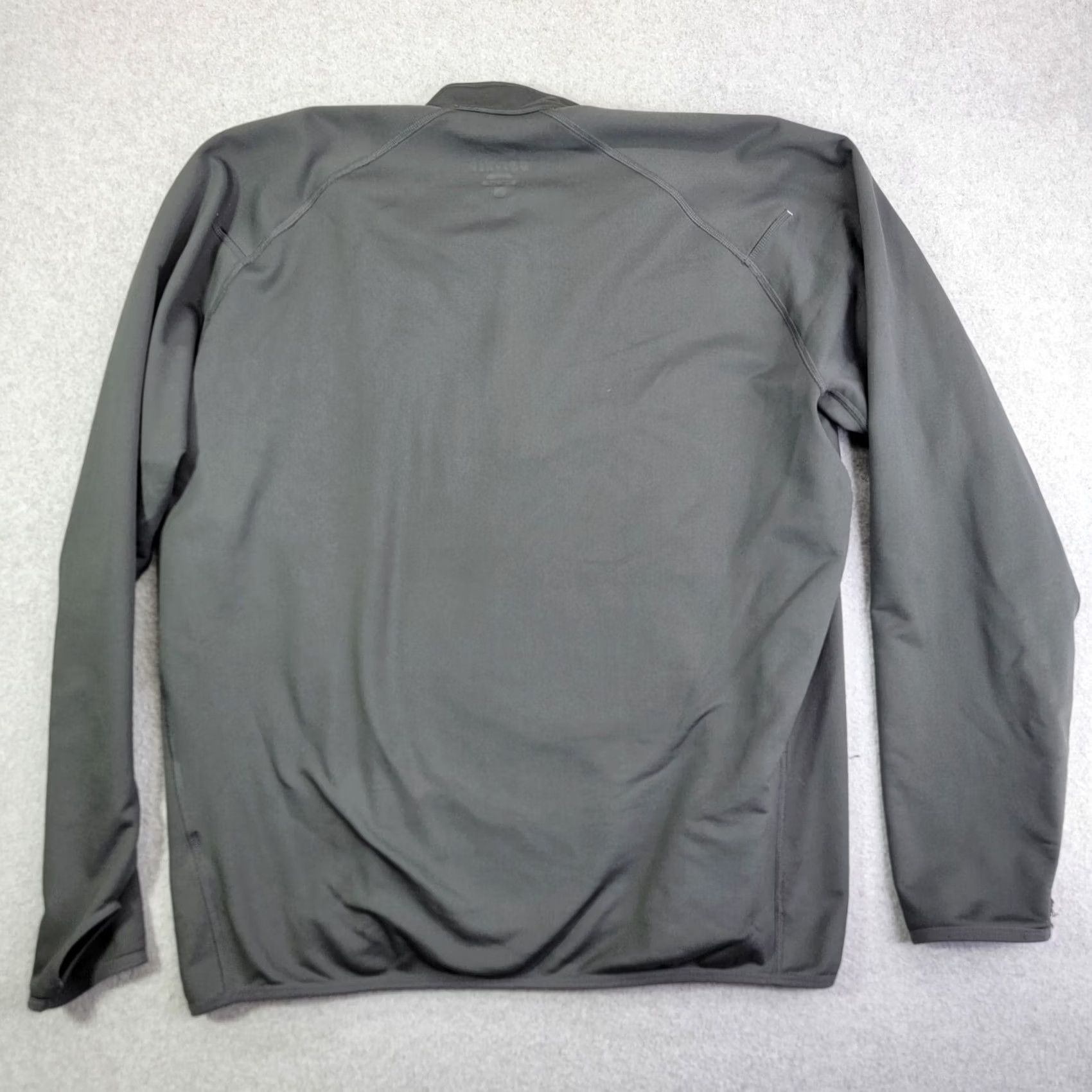 Nike Nike Dri-Fit 1/4 Zip Long Sleeve Pullover Fleece Mens XL Dark Gray Sweatshirt Pullover Activewear Mens Size US XL / EU 56 / 4 - 6 Thumbnail
