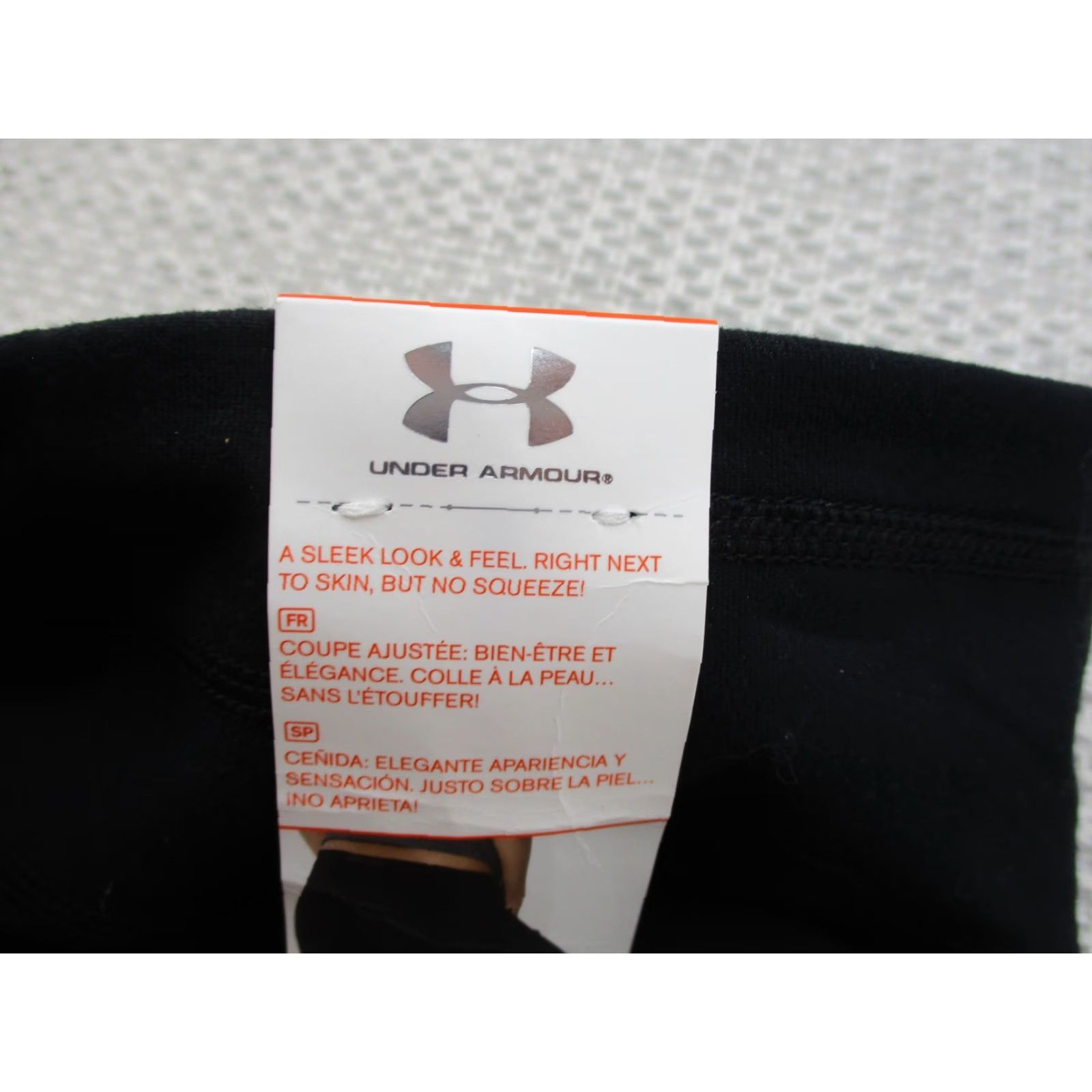 Under Armour Under Armour Leggings Womens Large Black UA Studio Fitted Allseason Gear Pants Athleti Size 36" / US 14 / IT 50 - 3 Thumbnail