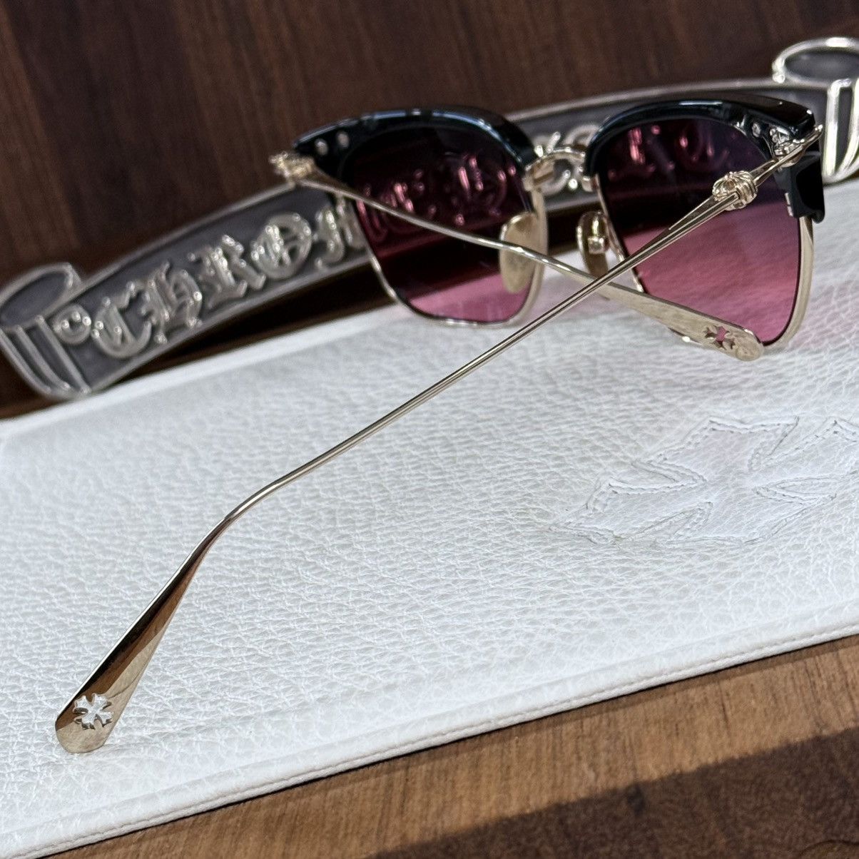 Chrome Hearts Chrome Hearts SLUNTRADICTION 1/1 Sunglasses Size ONE SIZE - 8 Thumbnail