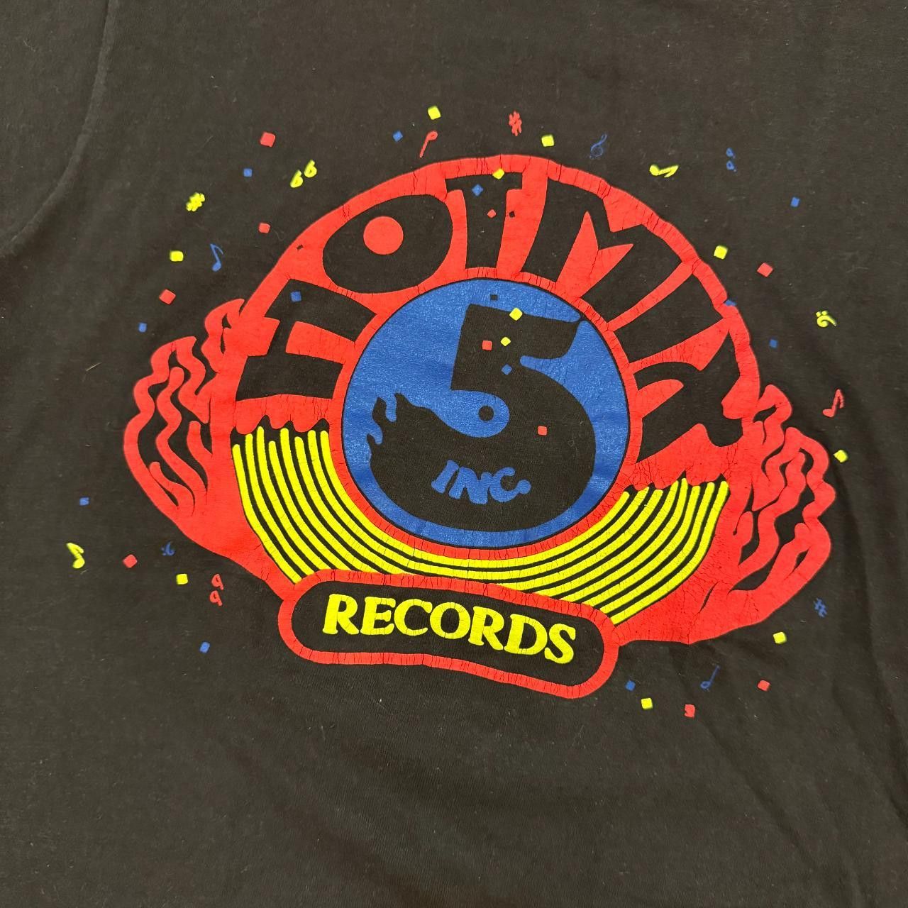 Fruit Of The Loom VINTAGE 80s Chicago House Music Hot Mix 5 Promo Shirt, sz M Size US M / EU 48-50 / 2 - 2 Thumbnail