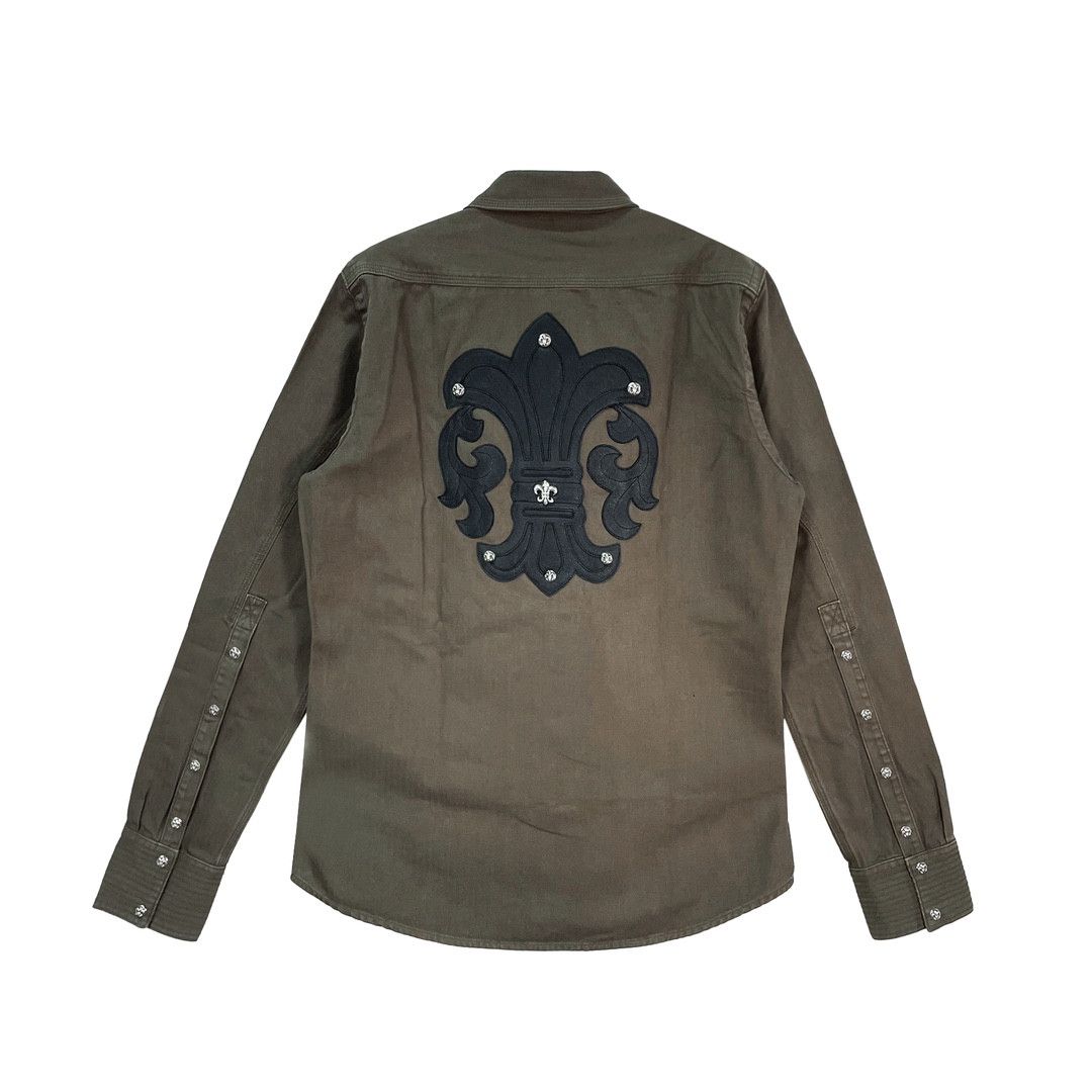 Chrome Hearts Chrome Hearts BS Fleur Patch Military Shirt Size US L / EU 52-54 / 3 - 2 Thumbnail
