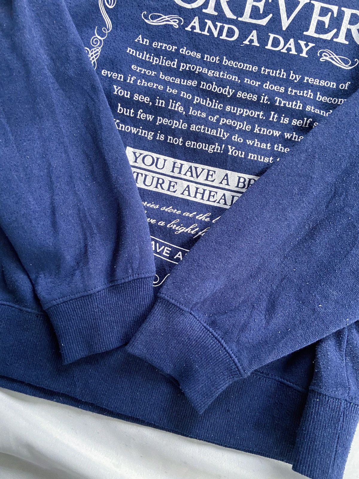 Japanese Brand BRIGHTNESS FOREVER AND A DAY SWEATSHIRT Size US S / EU 44-46 / 1 - 4 Thumbnail