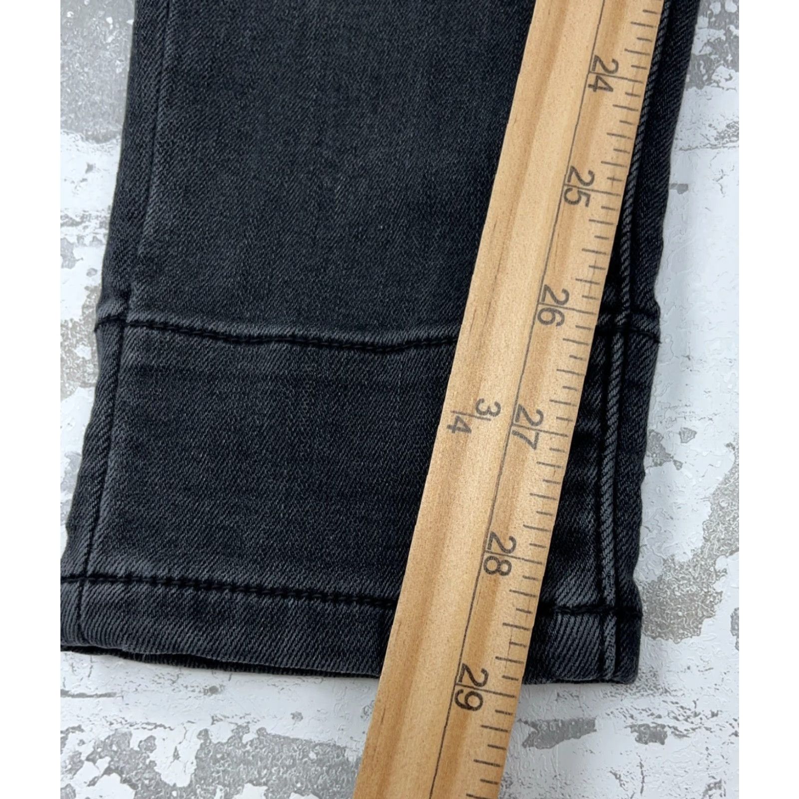 Vintage Judy Blue Jeans Women 5 27 Skinny Mid Rise Black Wash Distressed Comfort Pocket Denim Jeans Women 27in Regular Black Judy Blue Modern Classic Mens? Size 27" / US 4 / IT 40 - 7 Thumbnail