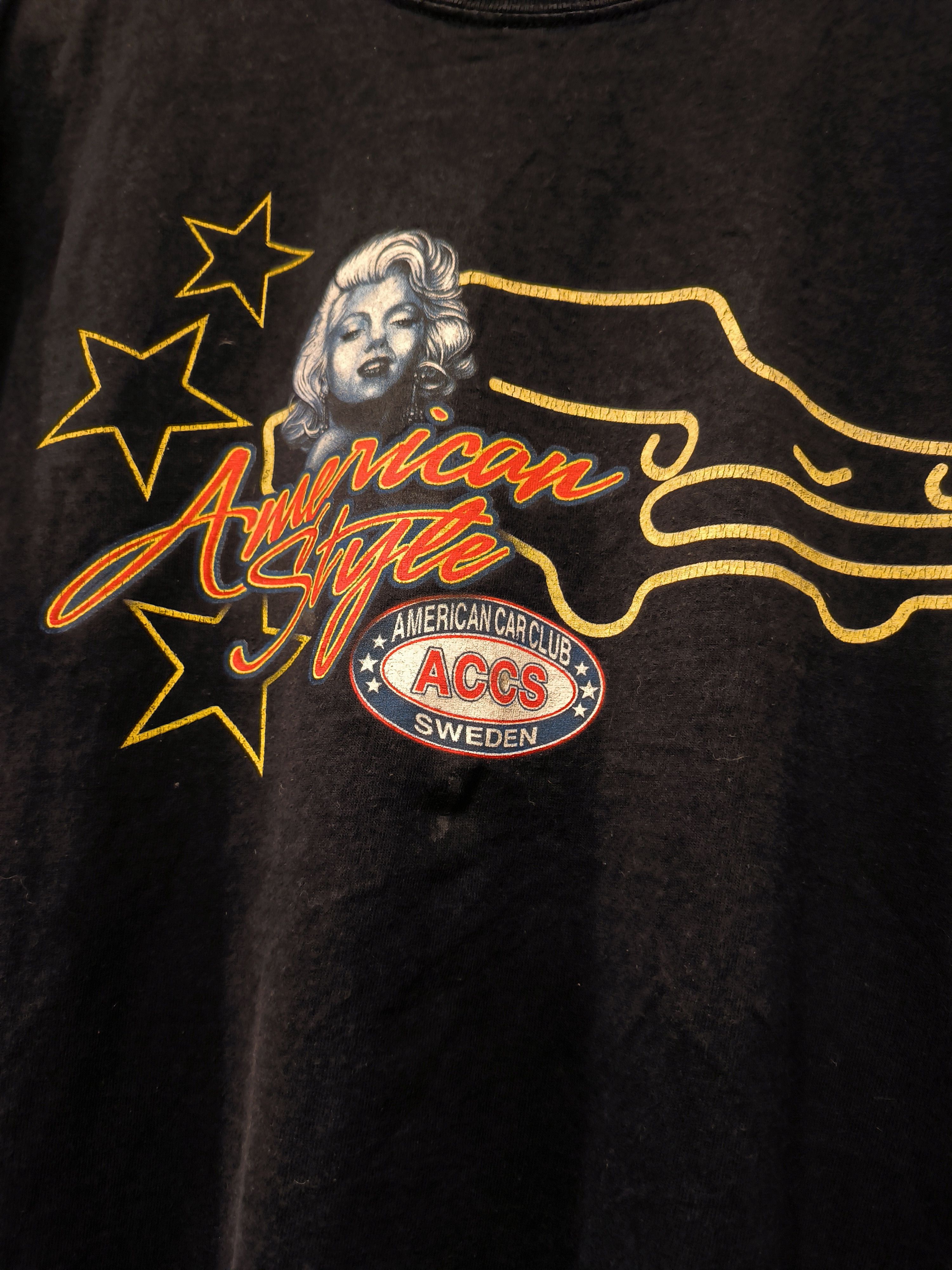 Anvil × Vintage American Style Car Club Sweden ACCS T-Shirt Vintage Print Size US M / EU 48-50 / 2 - 5 Thumbnail