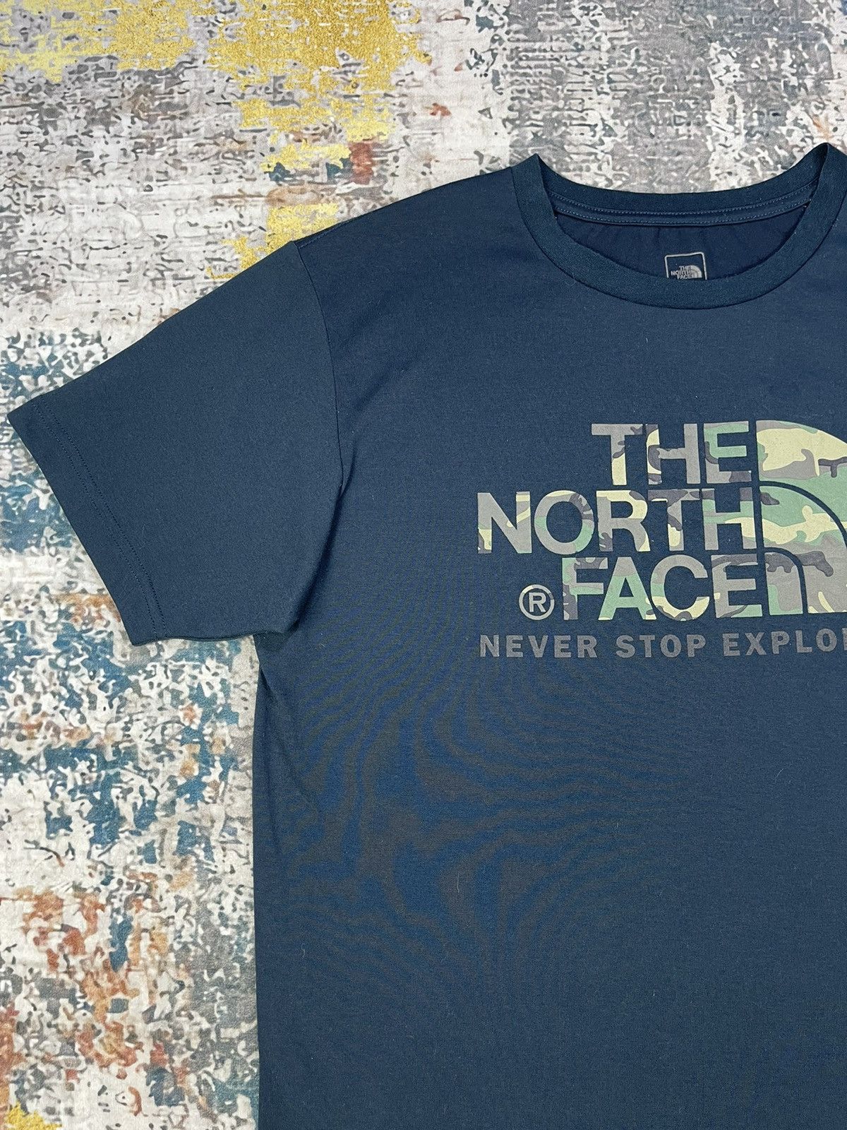 The North Face The North Face Camo Big Logo Short Sleeve Shirt Size US M / EU 48-50 / 2 - 3 Thumbnail