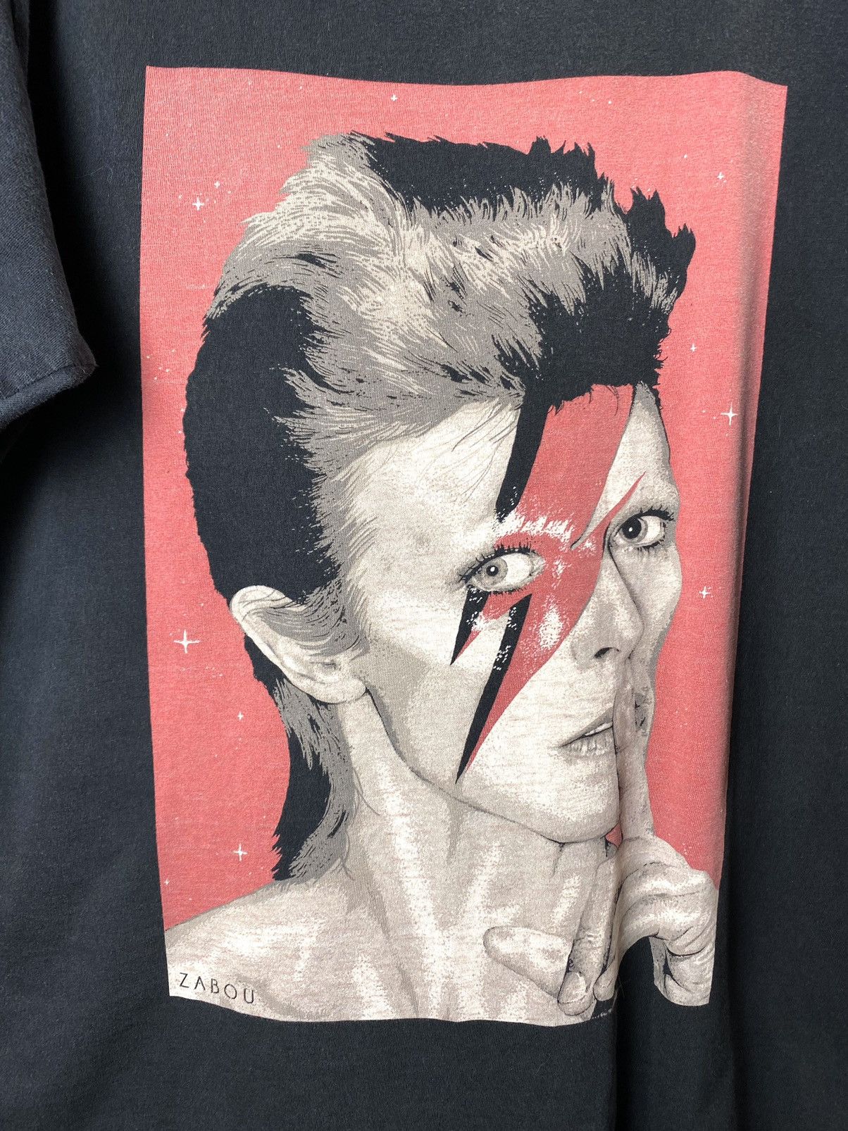 Band Tees Vintage David Bowie Band T Shirt Zabou Size US L / EU 52-54 / 3 - 2 Thumbnail