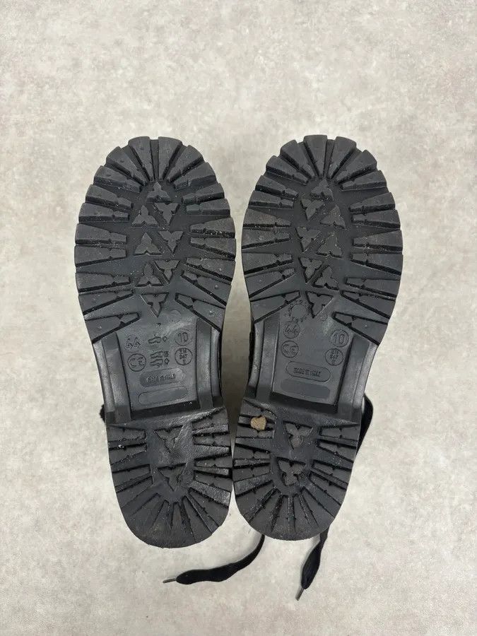Dsquared2 AW2008 Dsquared2 Black Puffer Leather Ski Boots Size US 11 / EU 44 - 6 Thumbnail