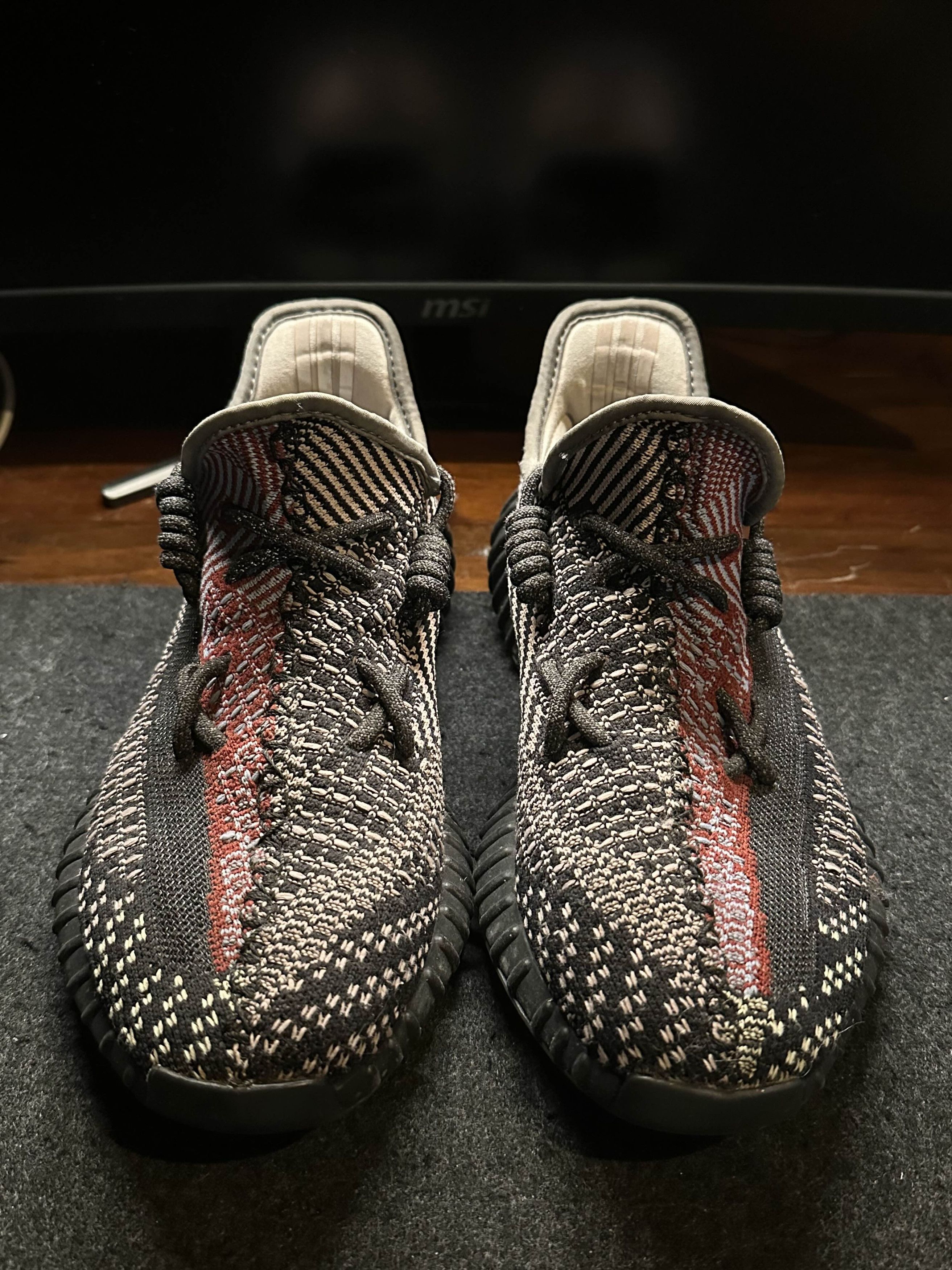 Adidas × Kanye West Yeezy Boost 350 V2 Yecheil Non-Reflective - Men's Size 8.5 Size US 8.5 / EU 41-42 - 3 Thumbnail