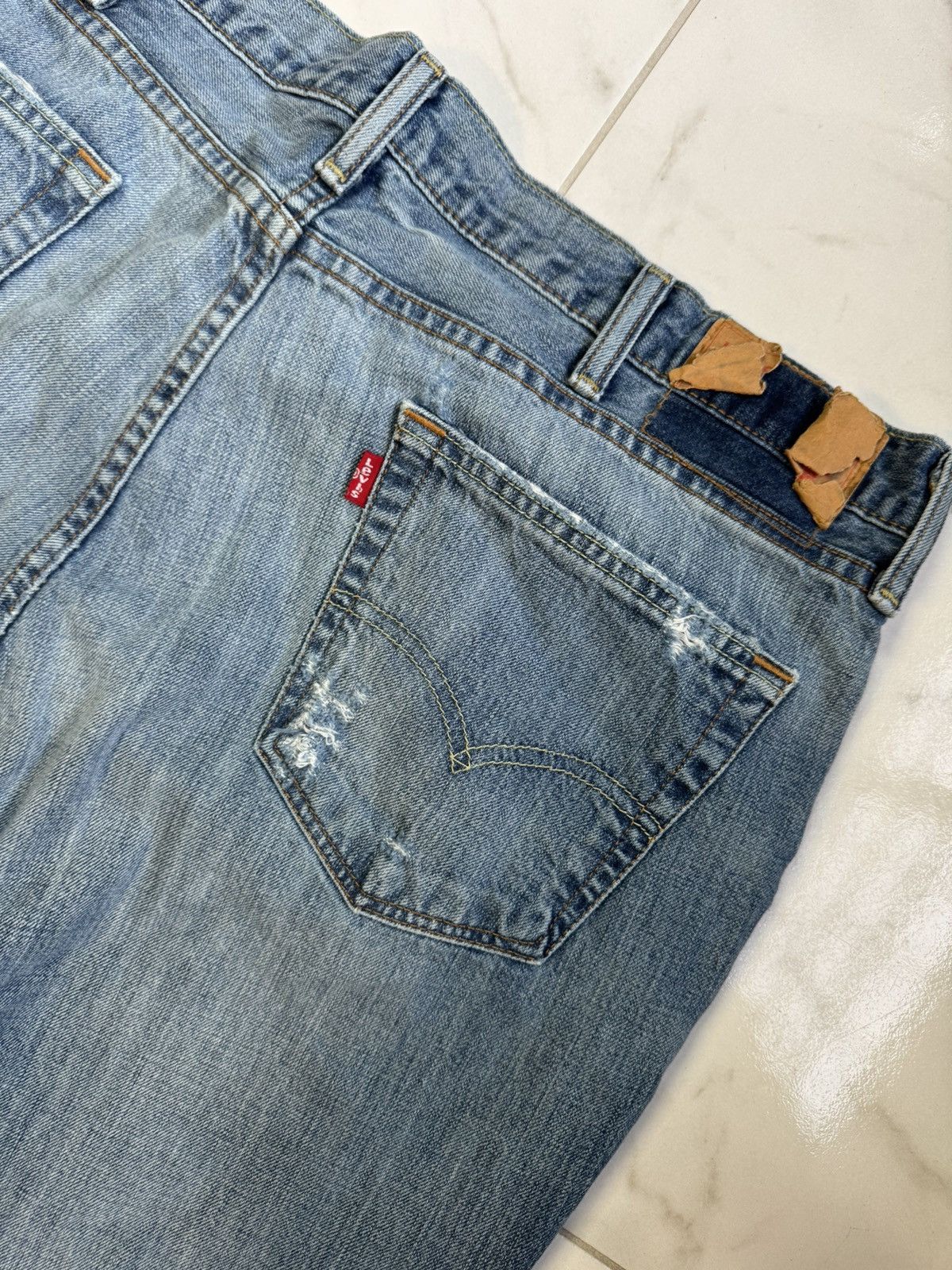Levi's Vintage Distressed Levis Denim Jeans Size US 40 / EU 56 - 8 Thumbnail
