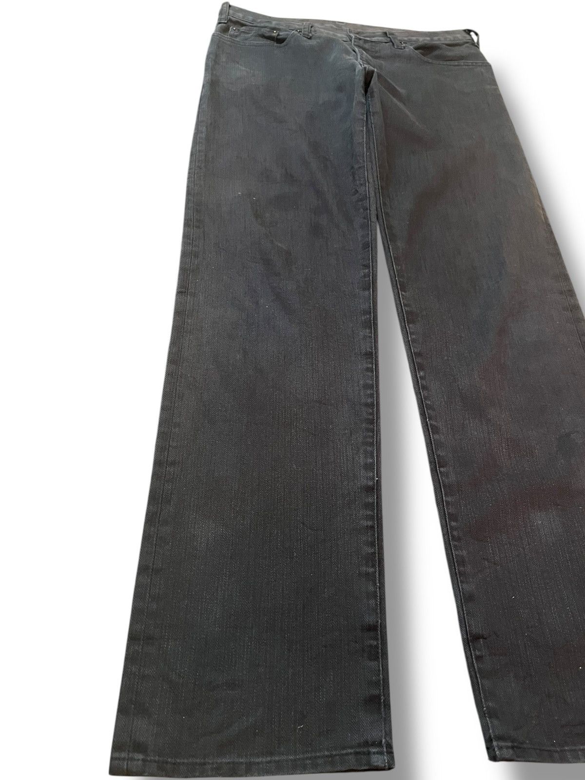 Takeo Kikuchi Vintage Takeo Kikuchi Black Straight Leg Denim Size US 31 - 3 Thumbnail