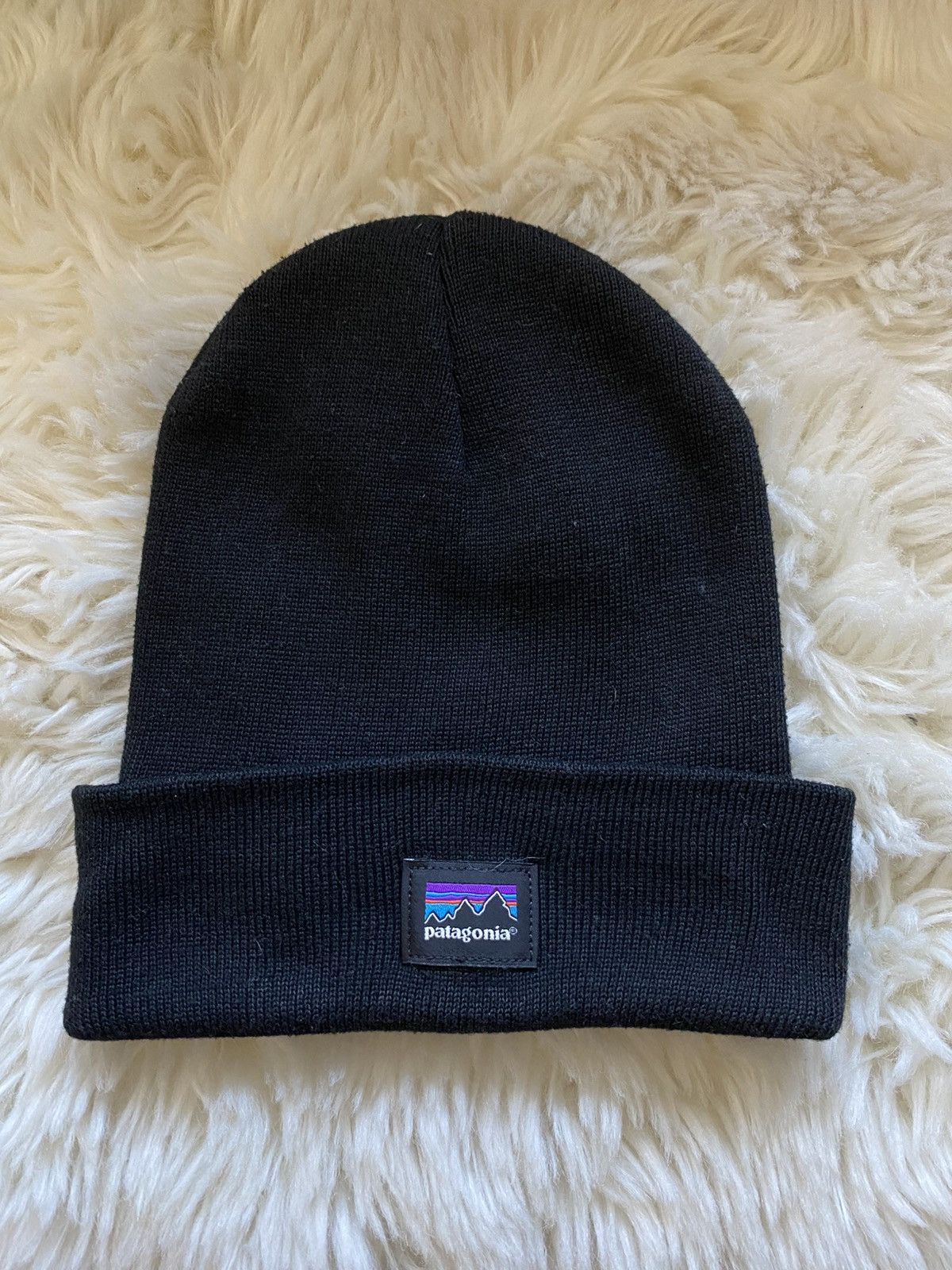 Patagonia Patagonia Fold Beanie Black Gorp Y2K Arcteryx Size ONE SIZE - 1 Thumbnail