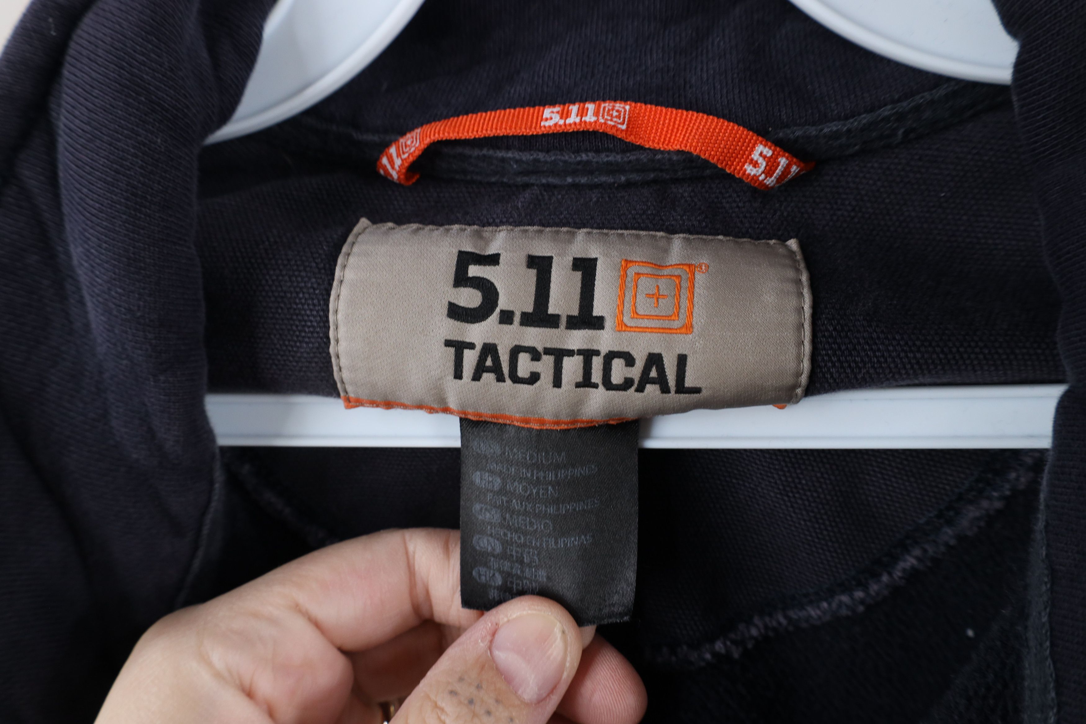 Vintage 5.11 Tactical Series 1/4 Zip Job Shirt Pullover Sweatshirt Size US M / EU 48-50 / 2 - 7 Thumbnail