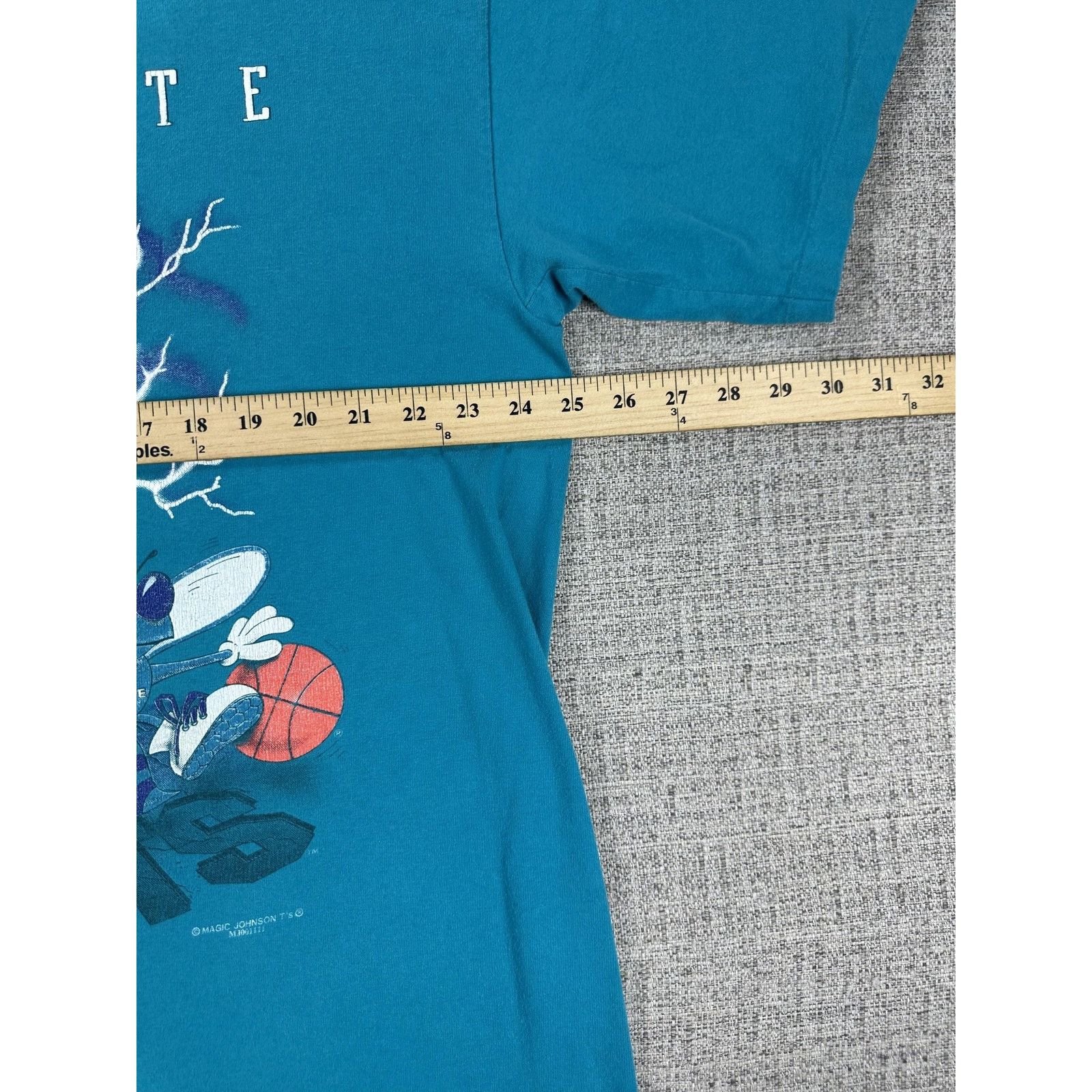Other Vintage Charlotte Hornets Shirt XL Lightning Mascot USA 90s Size US XL / EU 56 / 4 - 5 Thumbnail