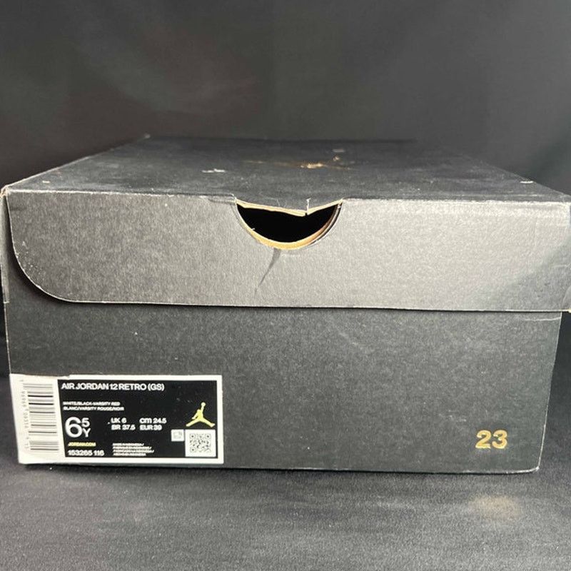 Jordan Brand × Nike Size 6.5 Nike Air Jordan 12 Retro GS Cherry 2023 Men's Shoes Size US 6.5 / EU 39-40 - 8 Thumbnail