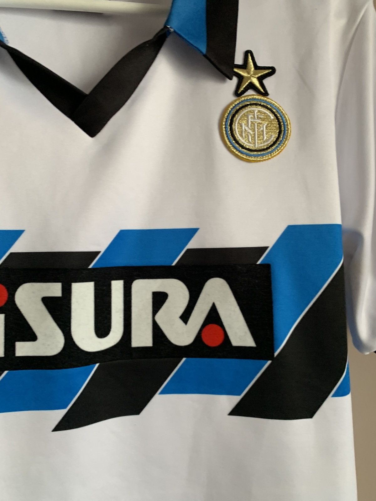 Vintage Vintage Inter Internazionale 1990 style soccer jersey Size US S / EU 44-46 / 1 - 9 Thumbnail