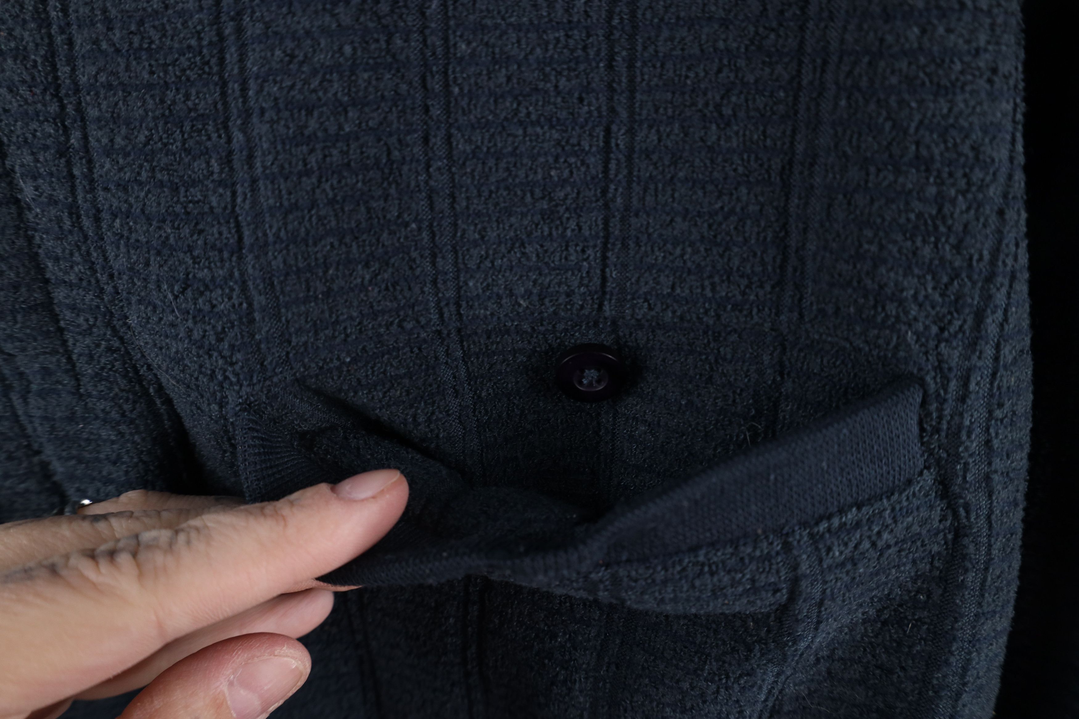 Vintage Vintage 90s Streetwear Fleece Collared Pullover Sweater Size US M / EU 48-50 / 2 - 4 Thumbnail
