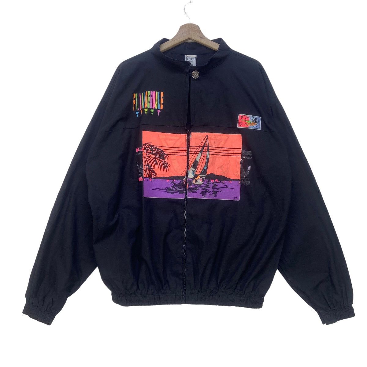 Vintage Vintage Fort Lauderdale Surfing by Speed Limit 88 Size US L / EU 52-54 / 3 - 3 Thumbnail