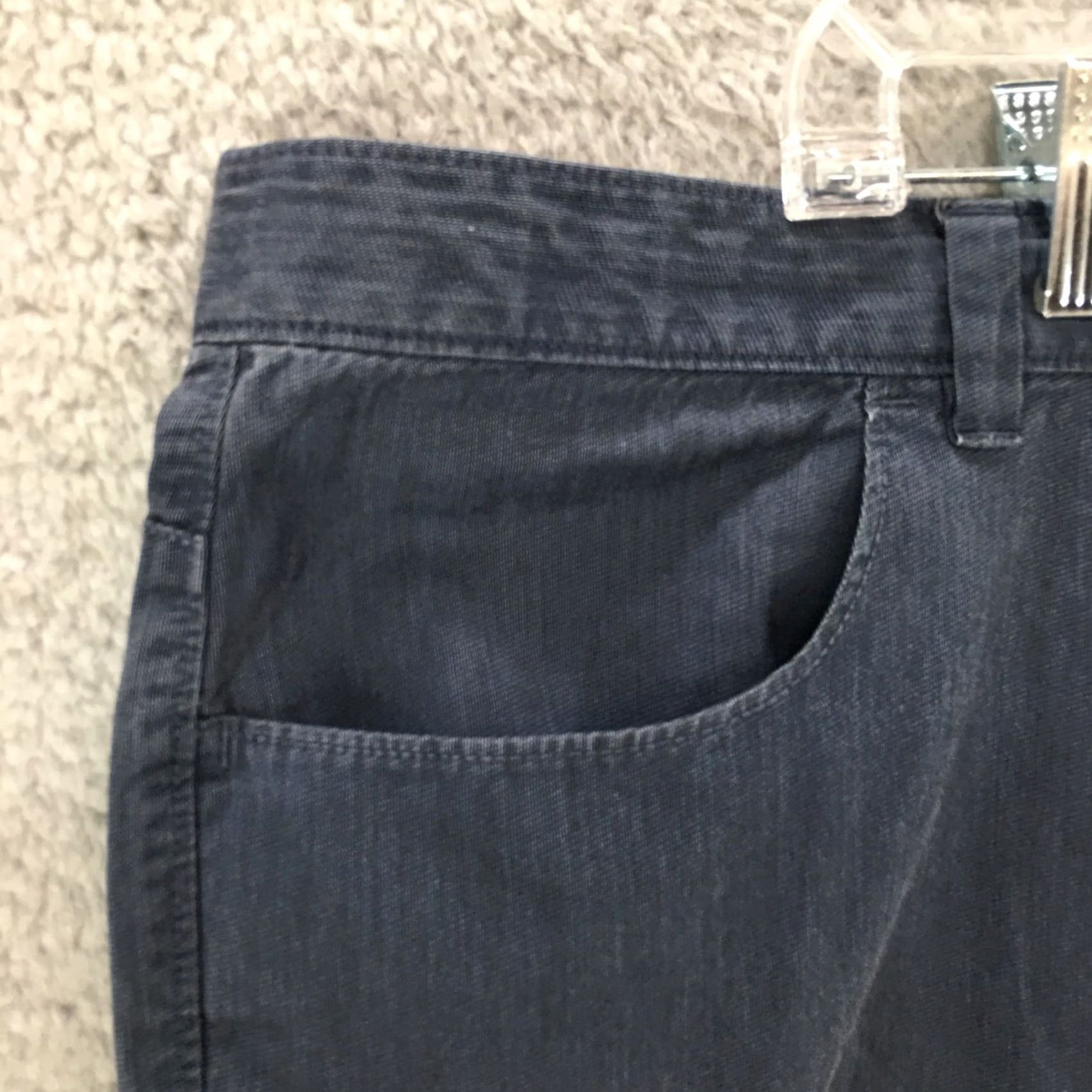 Calvin Klein Calvin Klein Straight Leg Pants Mens 40x30 Blue Flat Front Mid Rise Zip Fly Regular Fit Straight Leg Color Blue Men’s Pants Size 27" / US 4 / IT 40 - 3 Thumbnail