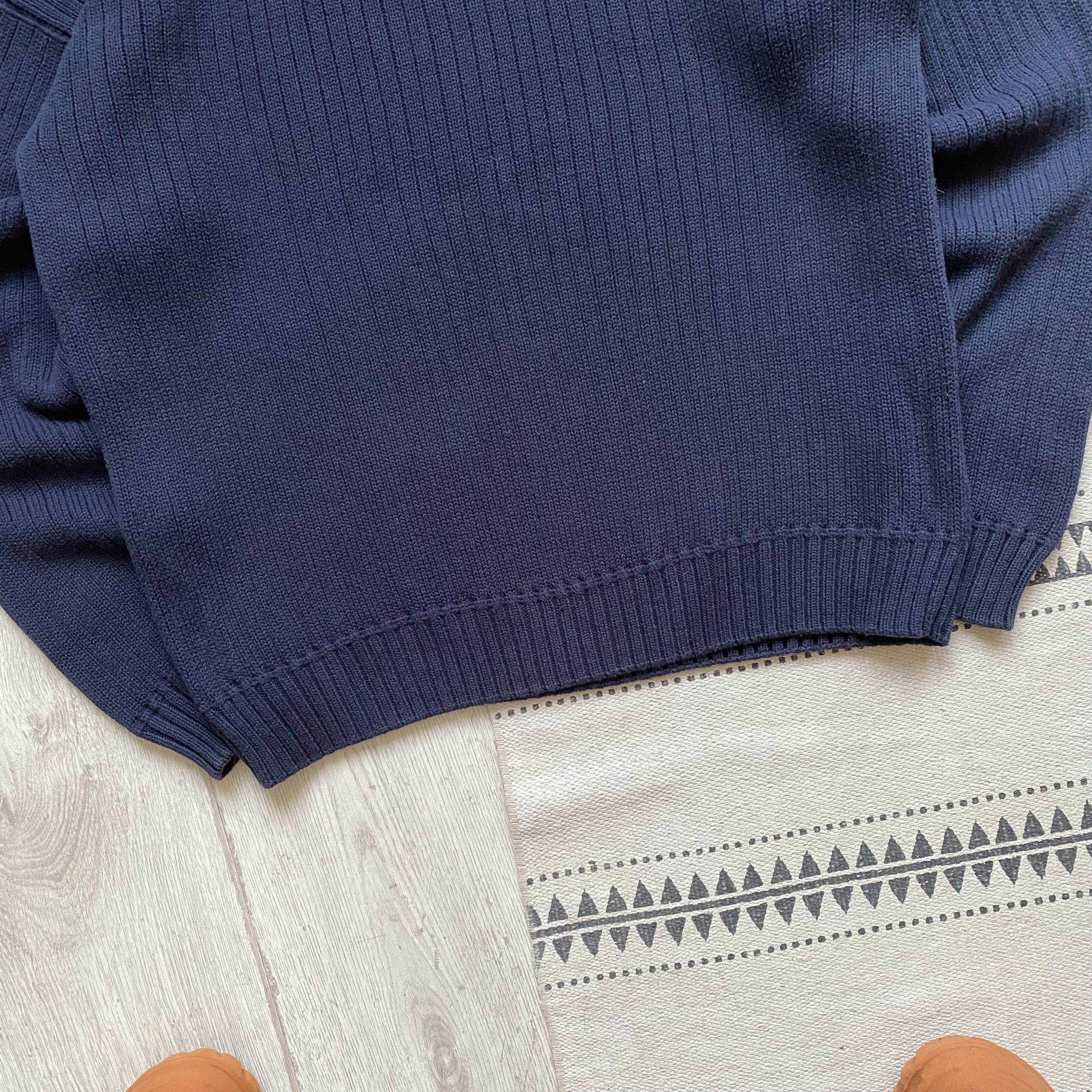 Chaps Ralph Lauren Vintage 80-90s Chaps Ralph Lauren Ribbed knit sweater Y2K Size US L / EU 52-54 / 3 - 3 Thumbnail