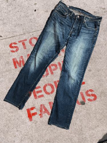 Levi's Vintage Denim Jeans Levi's 511 Button Mexico Straight Size US 33 - 1 Thumbnail