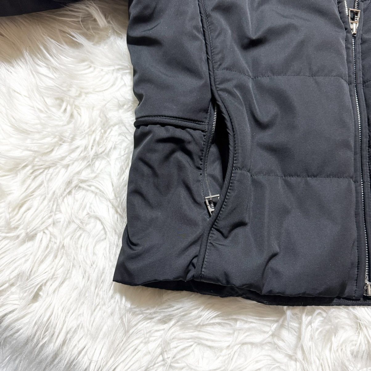 Hermes Hermes W-ZIP padded nylon jacket XL black HERMES puffer Size US XL / EU 56 / 4 - 12 Thumbnail