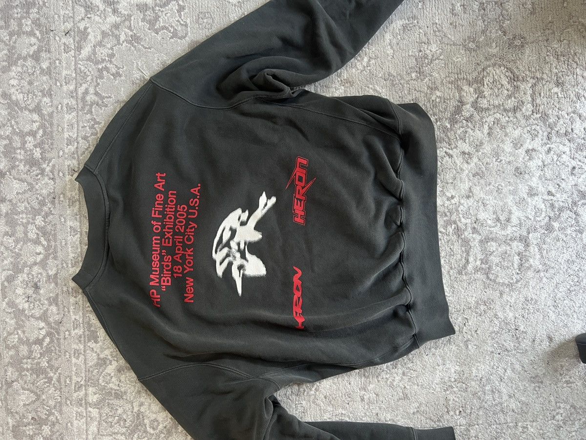 Heron Preston HERON PRESTON Museum crew sweatshirt Size US M / EU 48-50 / 2 - 2 Thumbnail