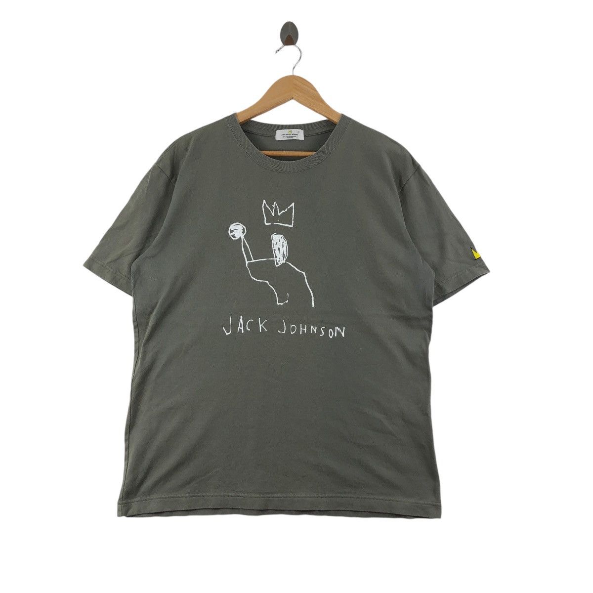 Jean-Michel Basquiat × Vintage Vintage JEAN-MICHEL BASQUIAT Art T-Shirt Jack Johnson Size US L / EU 52-54 / 3 - 1 Thumbnail