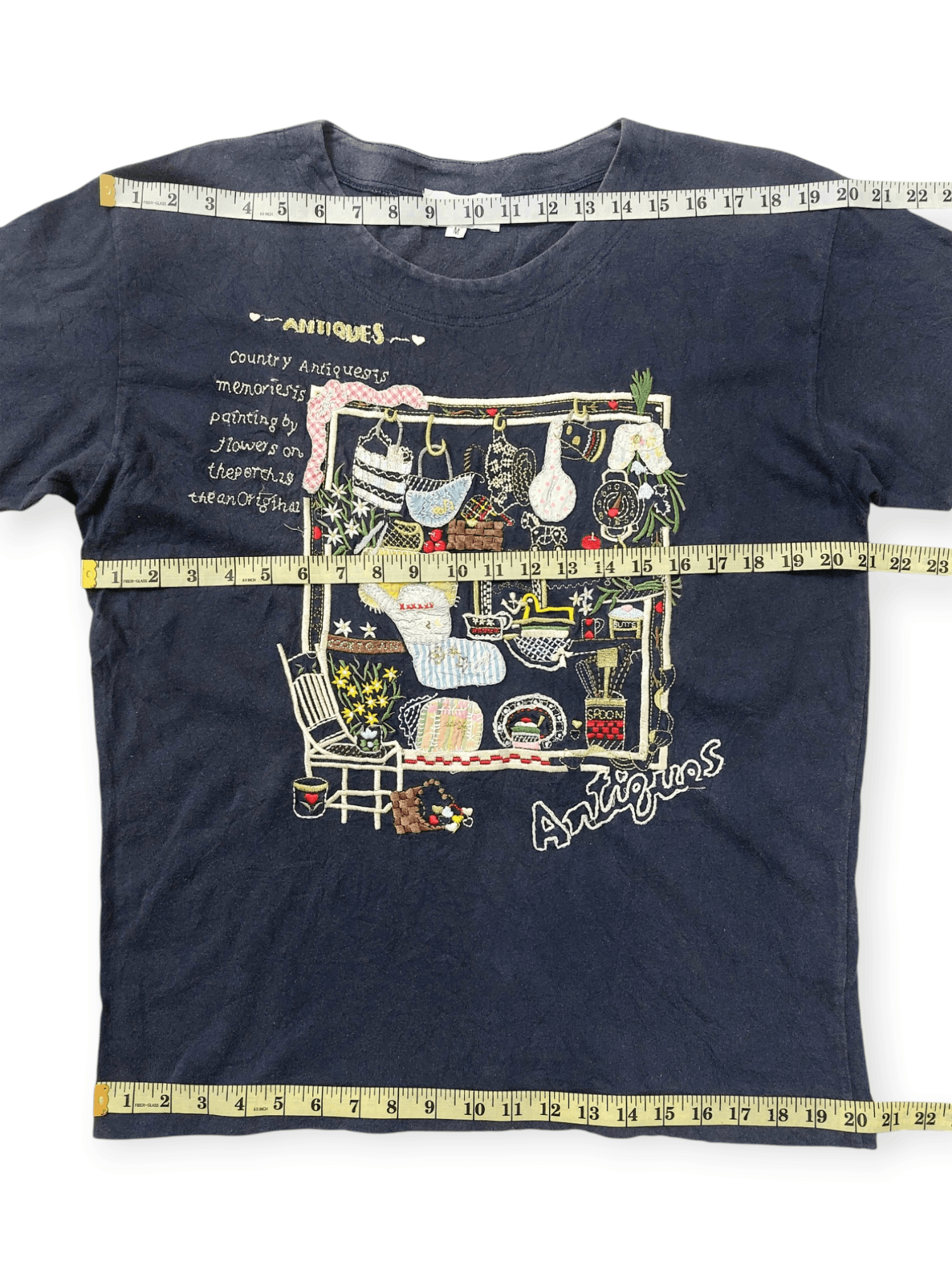 Calugi e Gianelli Embroidery Emi Gianelli Country Antiques T-Shirt Size US M / EU 48-50 / 2 - 12 Thumbnail