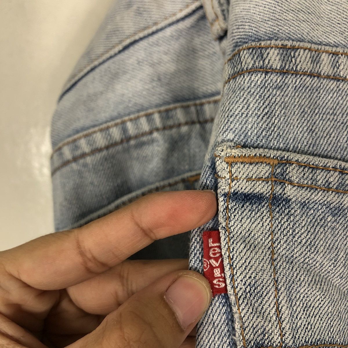 Levi's Made & Crafted 🔥VINTAGE LEVI’S DISTRESSED DENIM JEANS ACID WASH Size US 28 / EU 44 - 16 Thumbnail