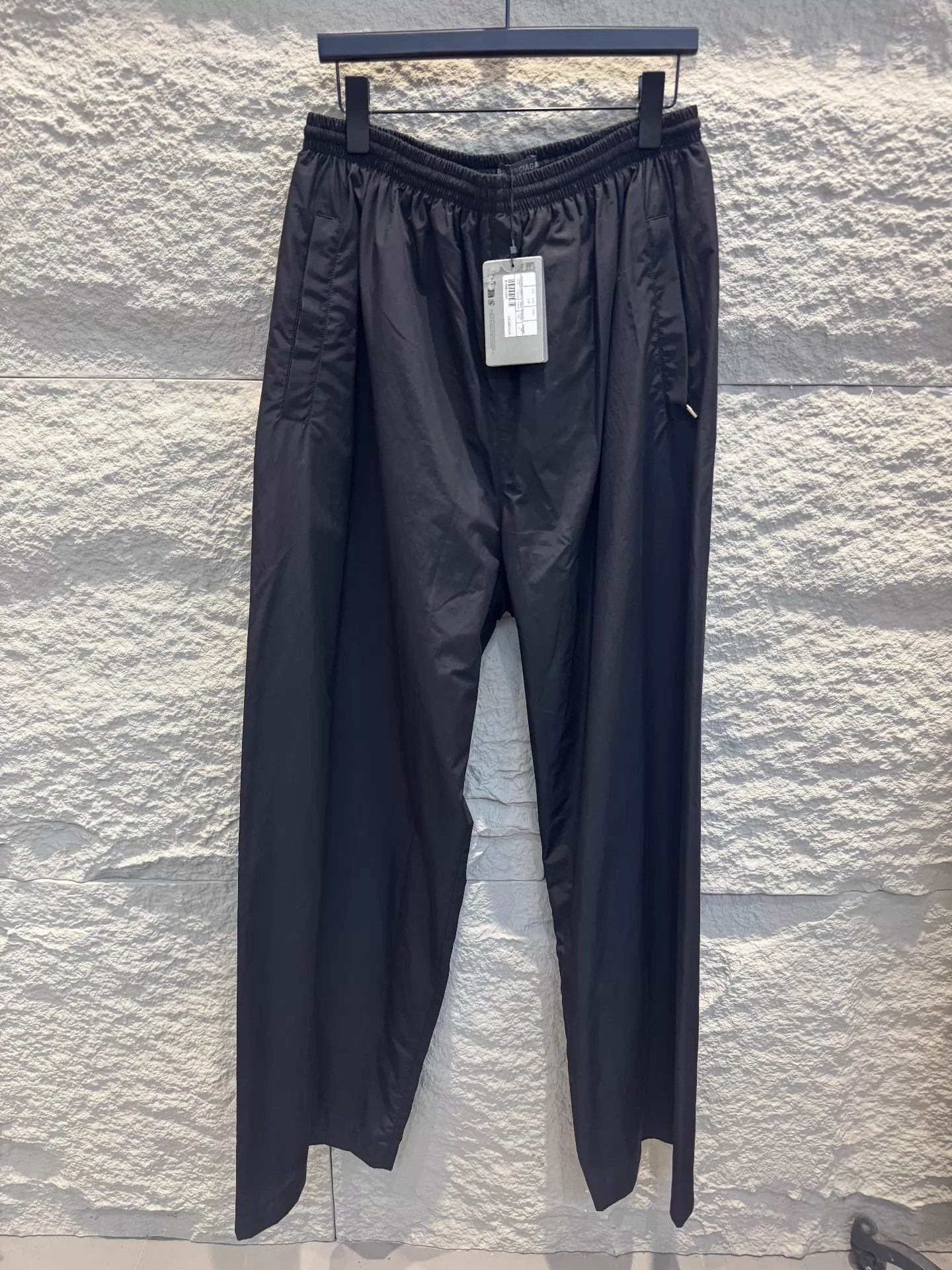 Balenciaga Balenciaga Black Track Pants M Unisex (New w/ Tags) Size 27" / US 4 / IT 40 - 1 Thumbnail