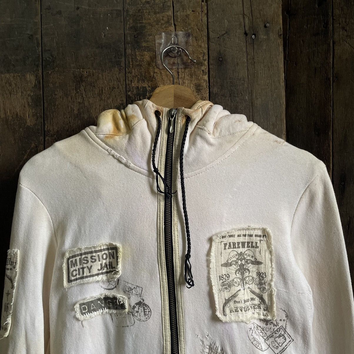 14th Addiction Vintage Distress 14th Addiction Punk Hoodie Size US XS / EU 42 / 0 - 3 Thumbnail