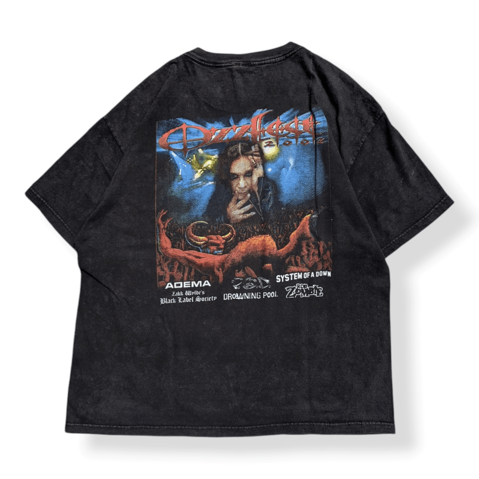 Band Tees Ozzy Osbourne Ozzfest 2002 Vintage Merchandise T-shirt Size US L / EU 52-54 / 3 - 2 Thumbnail