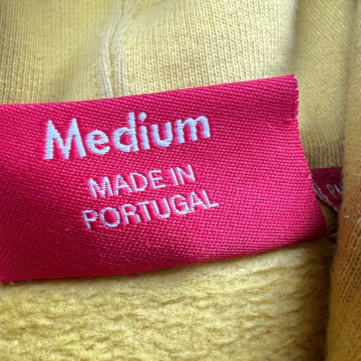 Supreme Supreme Portrait Embroidered Yellow Hoodie Size US M / EU 48-50 / 2 - 3 Thumbnail