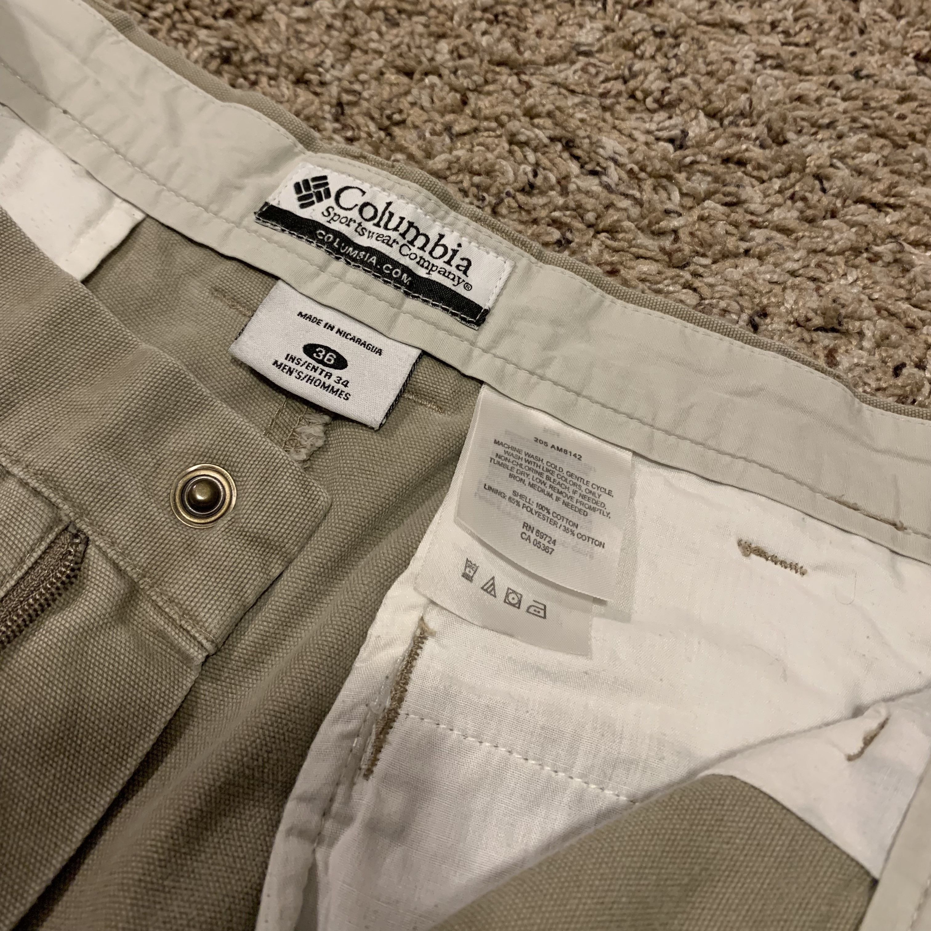 Columbia BAGGY COLUMBIA UTILITY PANTS Size US 36 / EU 52 - 3 Thumbnail