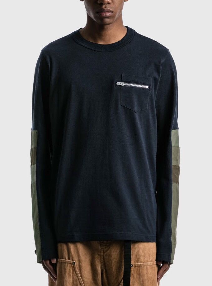 Sacai Sacai S/S 21 Oxford Sweater Size US M / EU 48-50 / 2 - 1 Thumbnail