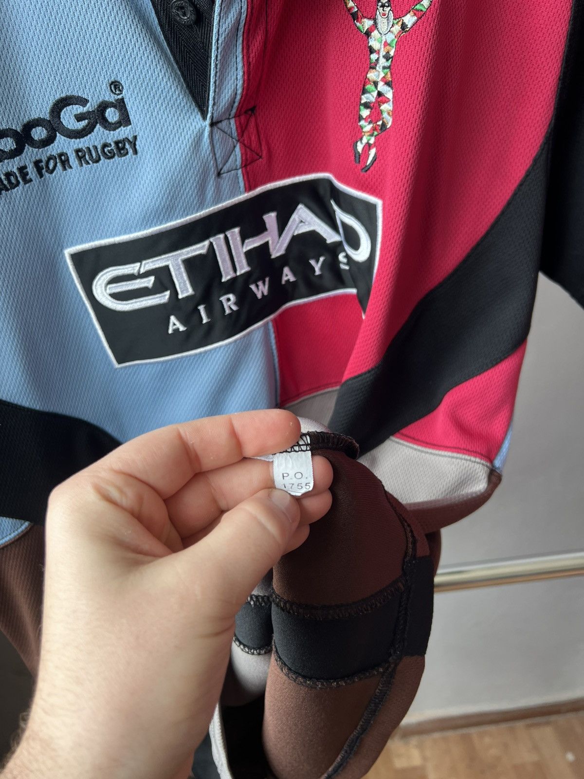 Canterbury of New Zealand 2008/09 HARLEQUINS HOME RUGBY SHIRT JERSEY KOOGA SIZE XL MEN Size US XL / EU 56 / 4 - 13 Thumbnail