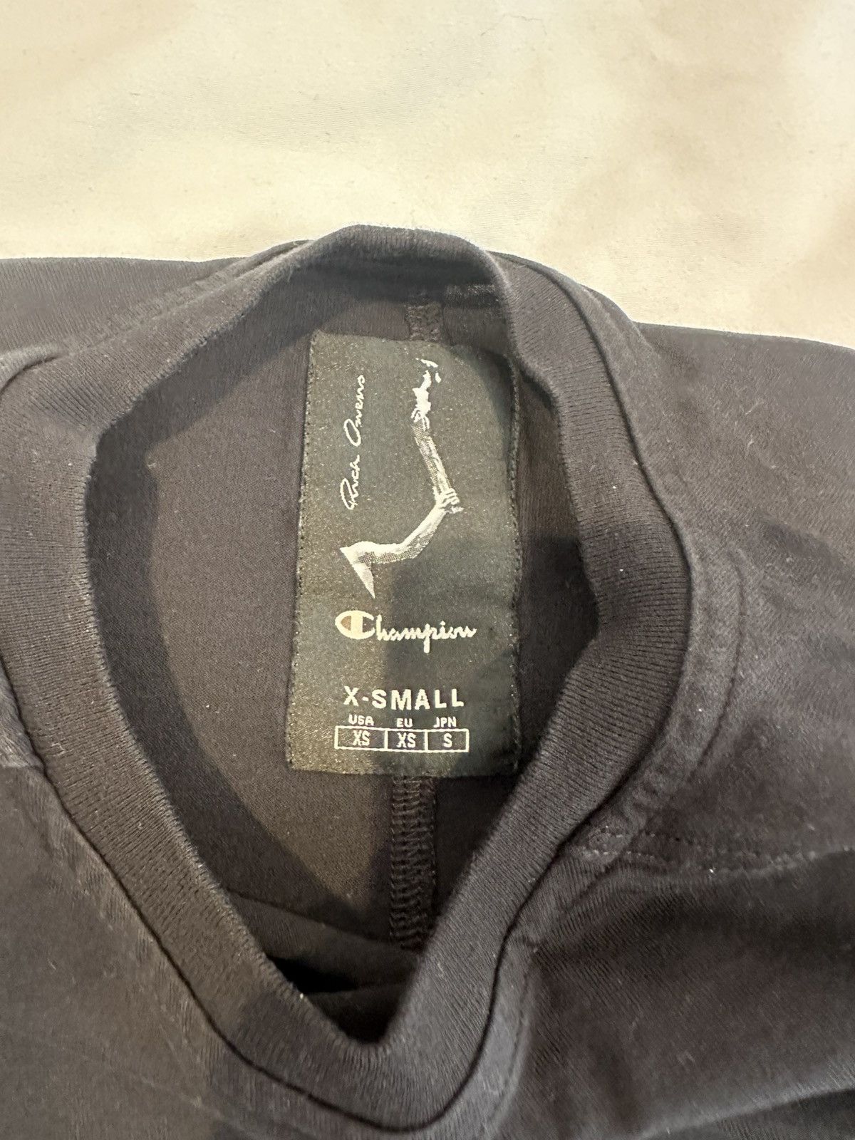 Champion × Rick Owens Rick Owens x Champion Cotton Tank Top Black Size US XS / EU 42 / 0 - 3 Thumbnail