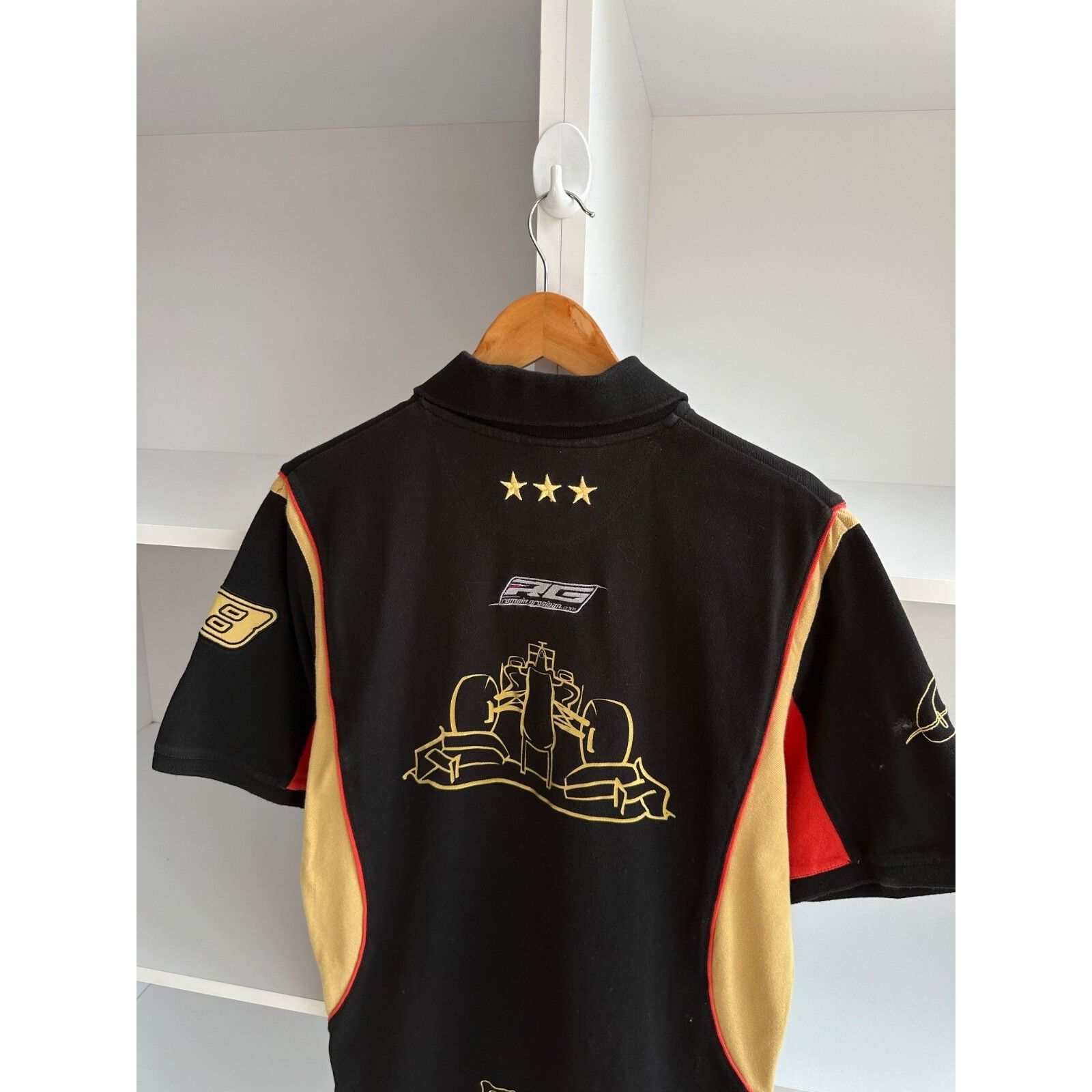 Formula 1 VTG Roman Grosjean Lotus Racing Formula 1 Polo T-shirt Size US S / EU 44-46 / 1 - 2 Thumbnail