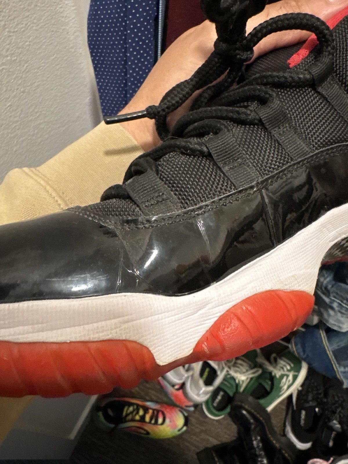 Jordan Brand × Nike Jordan Retro 11 Bred Size US 11 / EU 44 - 16 Thumbnail