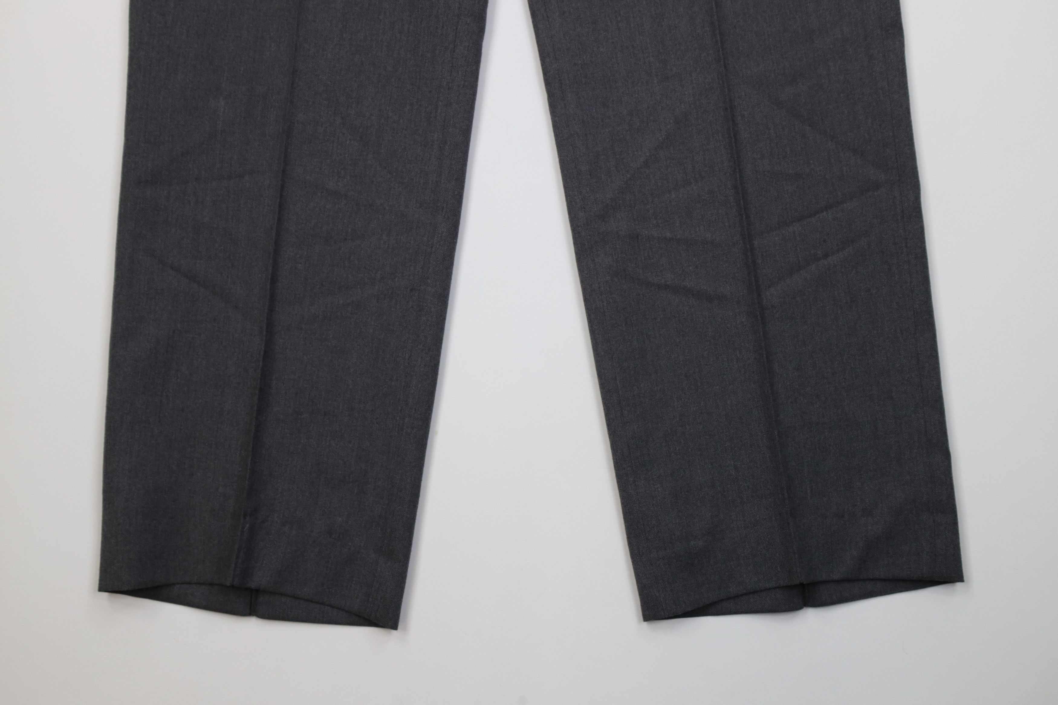 Vintage Vintage 70s Streetwear Flared Wide Leg Chino Pants Gray USA Size US 36 / EU 52 - 4 Thumbnail