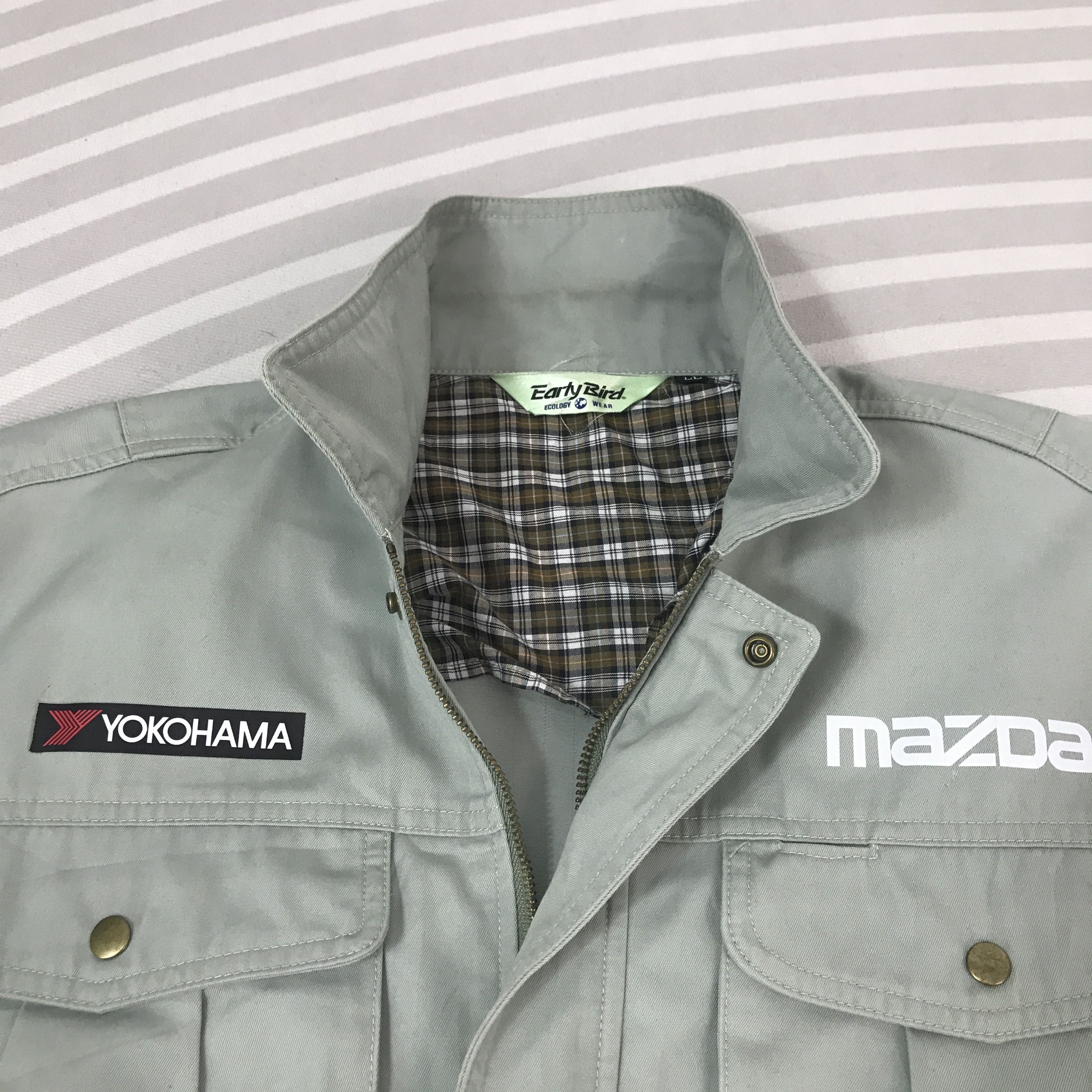 Sports Specialties Vintage Mazda Jacket Motorsport custom Jacket K62B14 Size US L / EU 52-54 / 3 - 8 Thumbnail