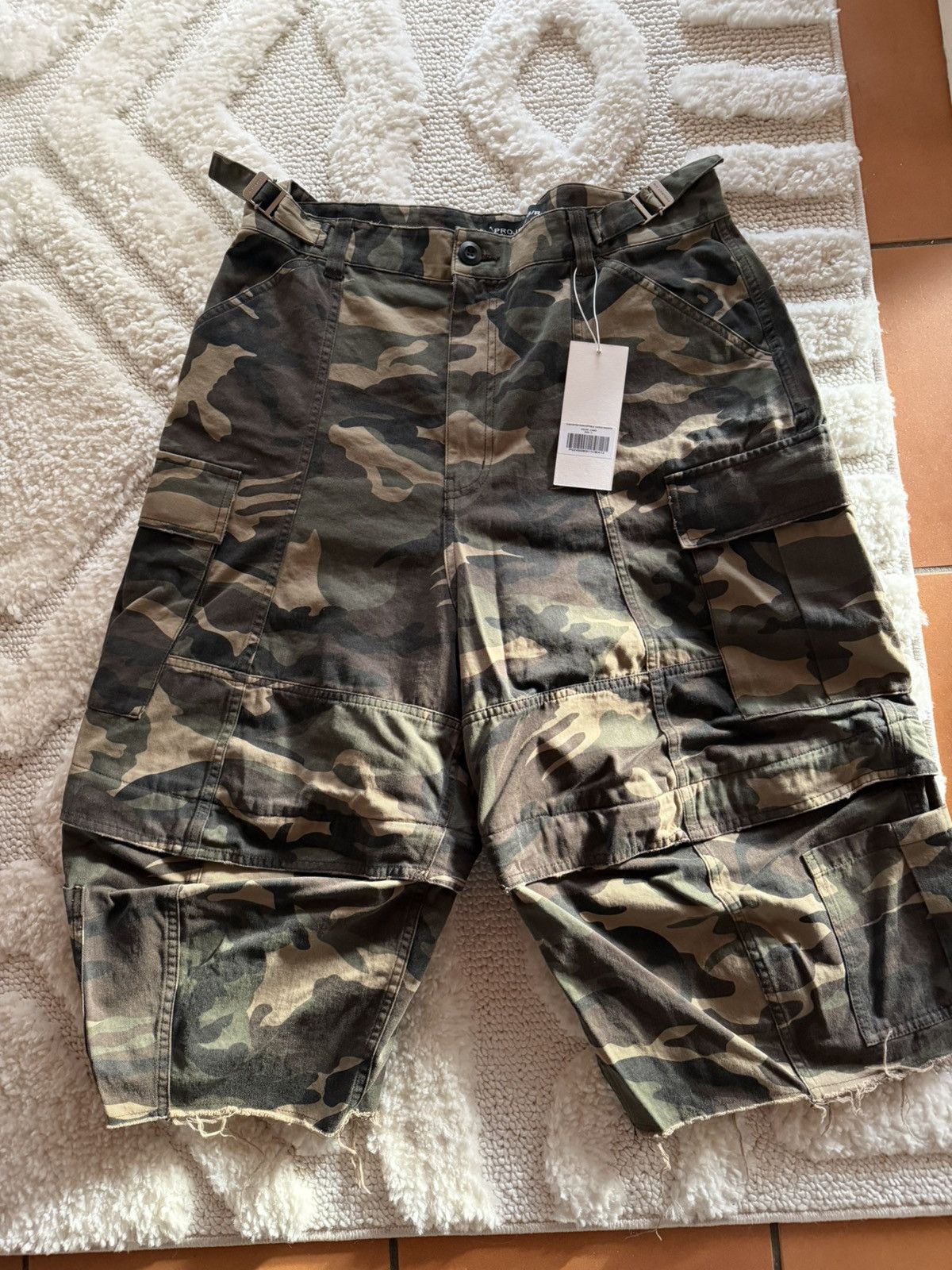 PROJECT G/R Project GR x Murd333r layered cargo shorts | Grailed