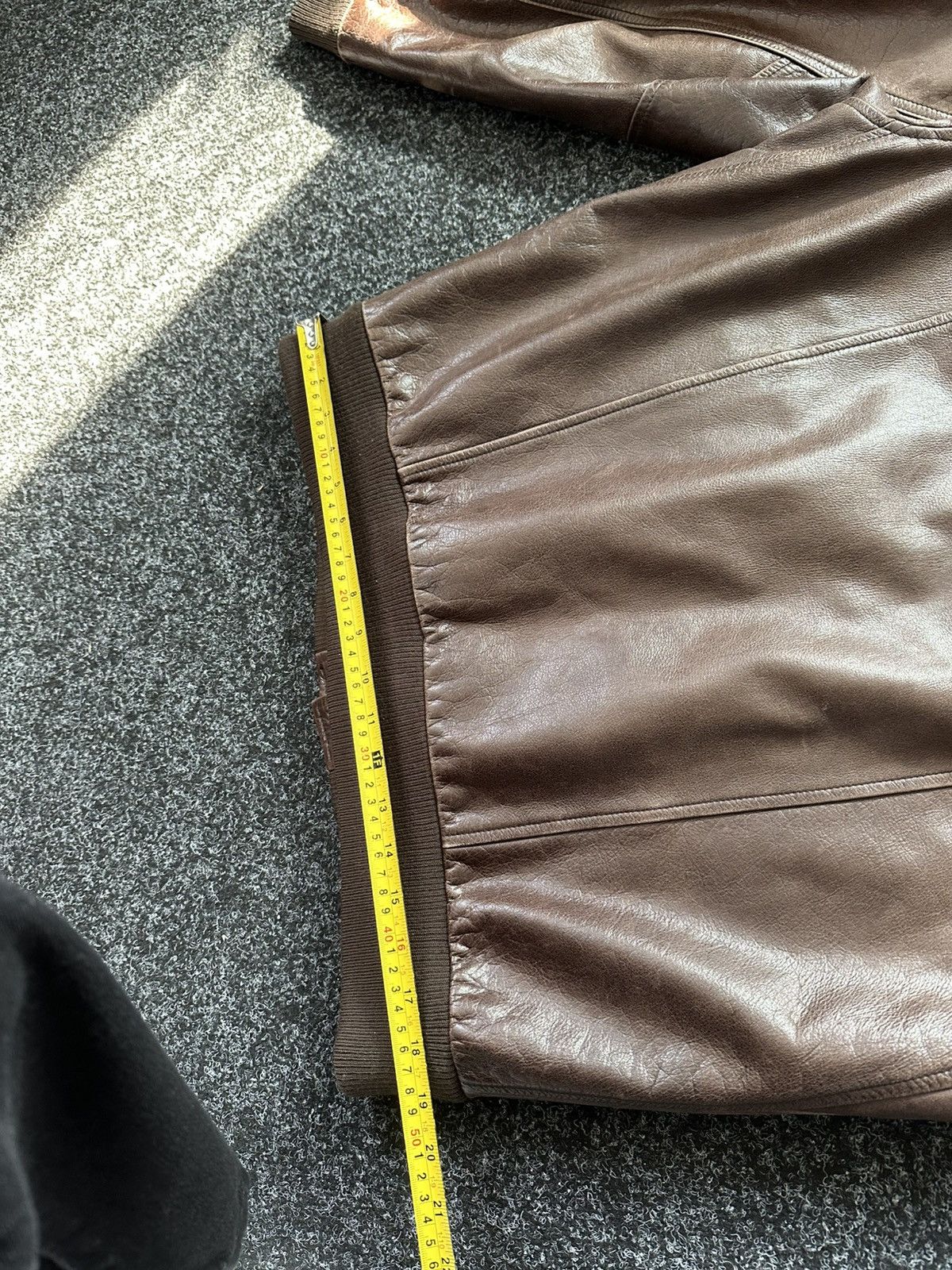 If Six Was Nine × Leather 🚨Vintage 90s Leather Biker Jacket-West Style Maison Margiela Size US M / EU 48-50 / 2 - 12 Thumbnail