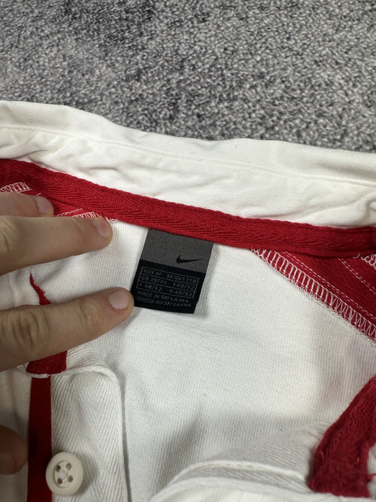 Nike Y2k vintage Nike England Long Rugby Streetwear Jersey M Size US M / EU 48-50 / 2 - 3 Thumbnail