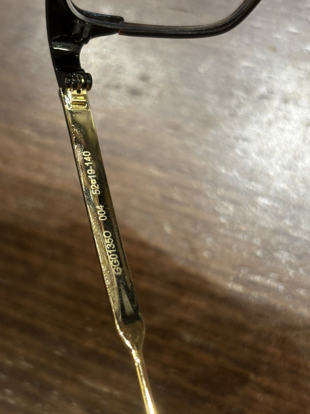 Gucci Gucci Square Frame Glasses Size ONE SIZE - 7 Thumbnail