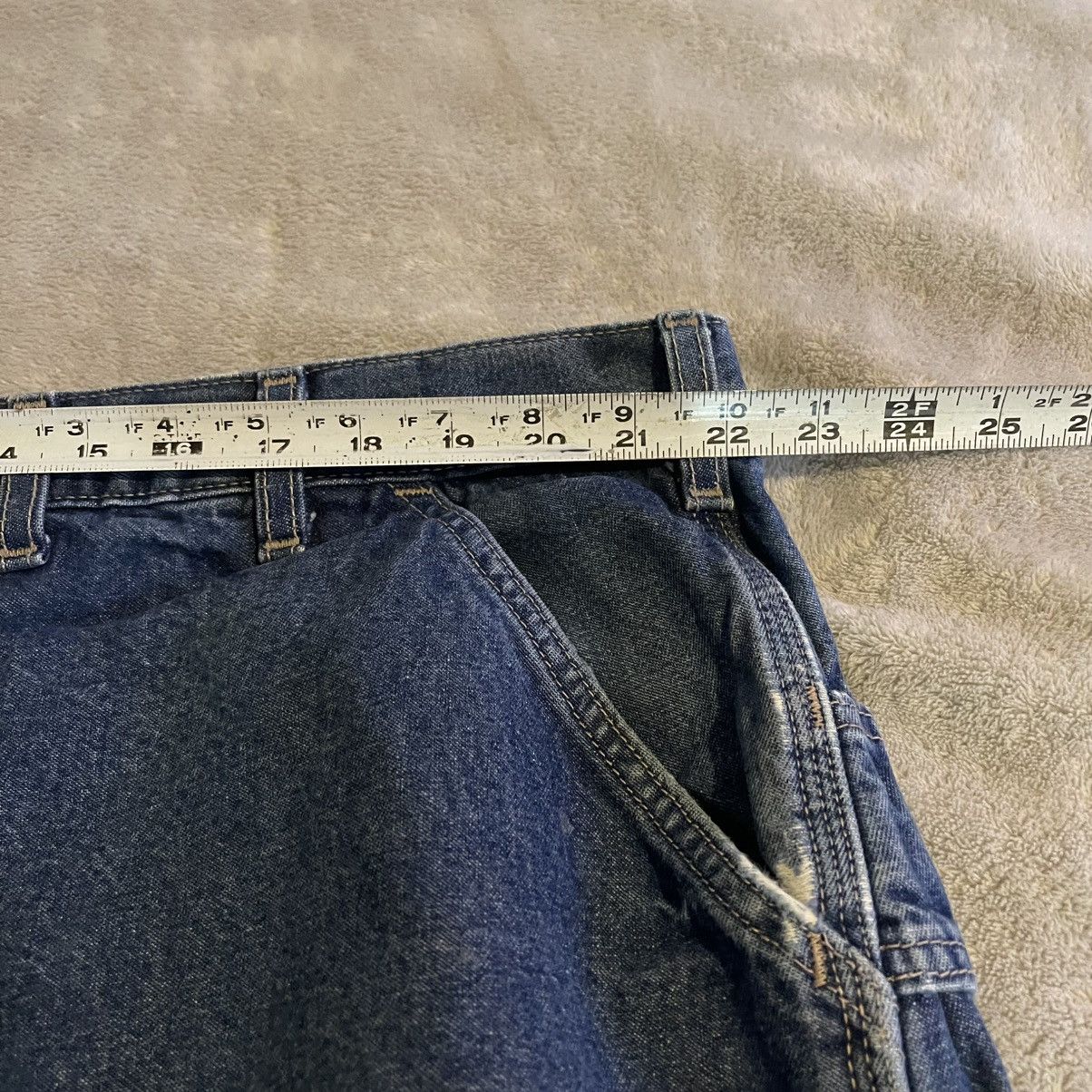 Carhartt Vintage 90s Carhartt Flame Resistant Jeans Mens 46x32 FR Size US 44 / EU 60 - 7 Thumbnail
