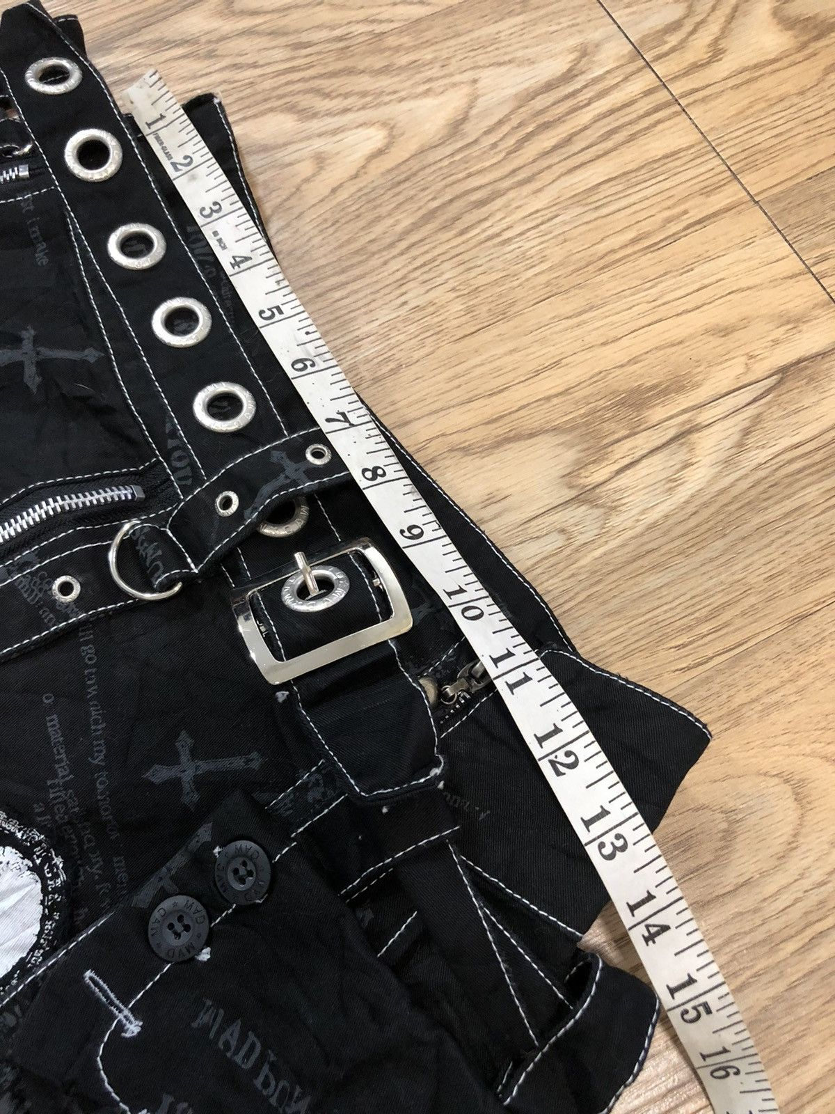Japanese Brand × Seditionaries Mad Punks complete waist bag skirt Size 25" / US 0 / IT 36 - 7 Thumbnail