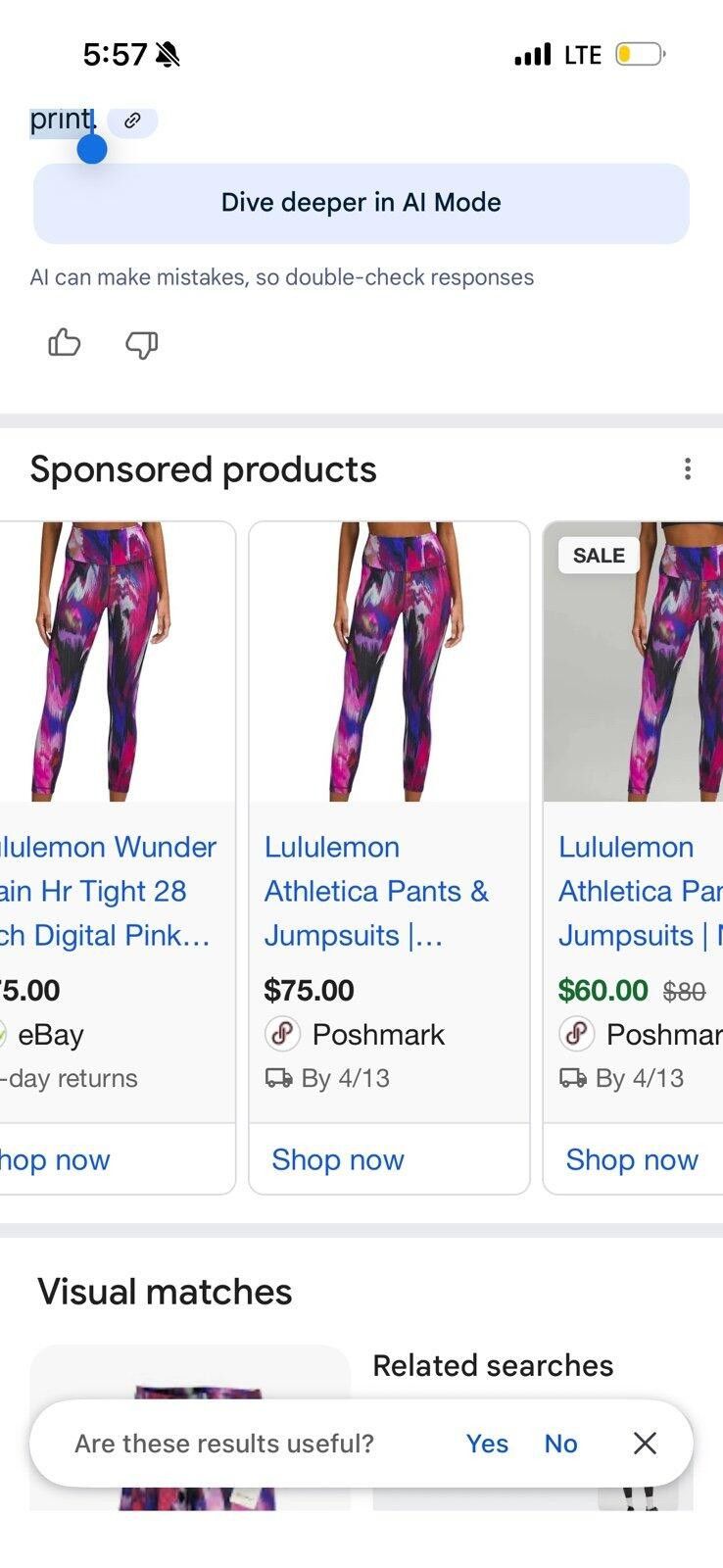 Lululemon Lululemon Wunder Train High-Rise Tight 28 Size 28" / US 6 / IT 42 - 3 Thumbnail