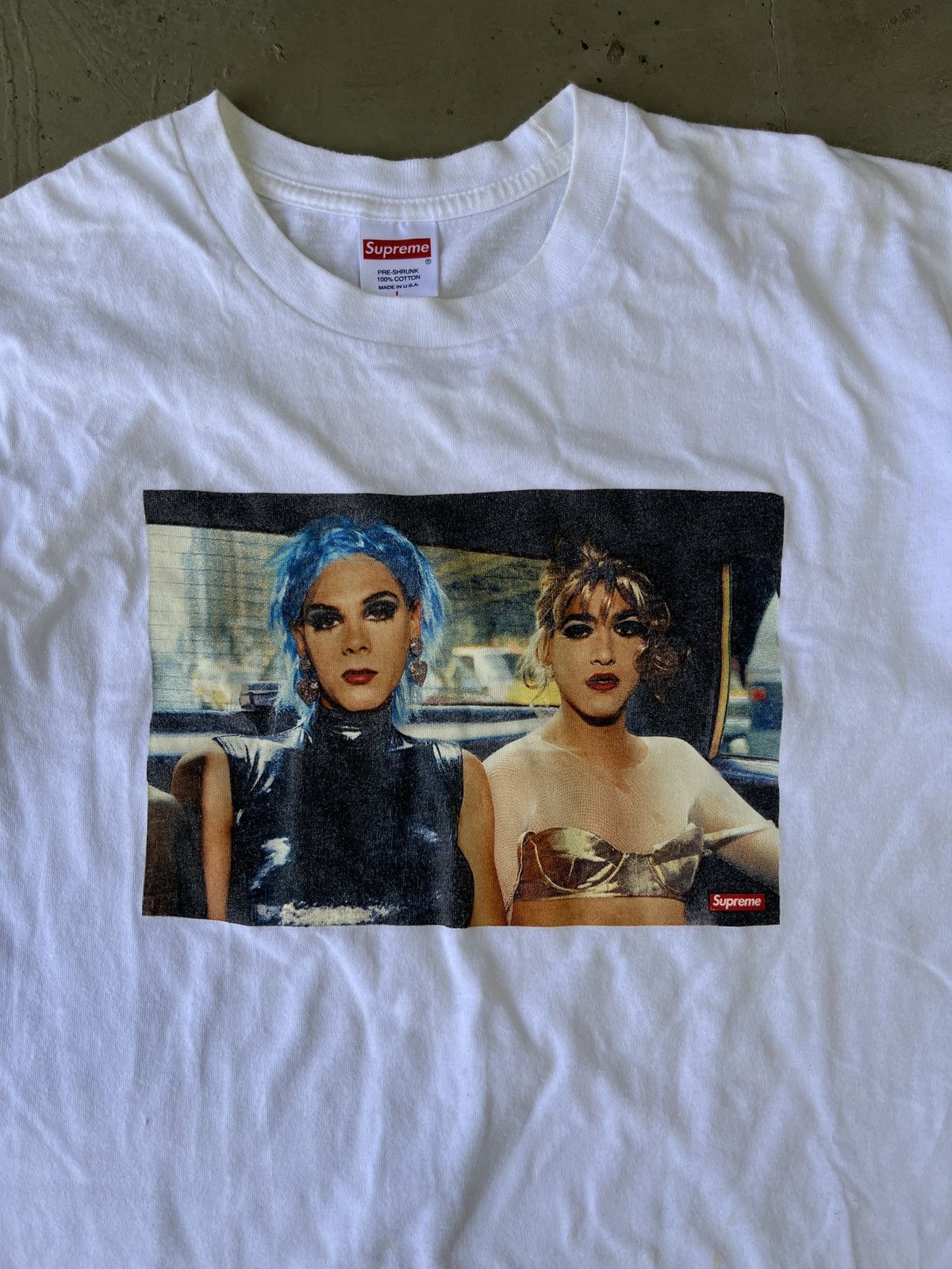 Supreme Supreme Photo Tee Nan Goldin Misty and Jimmy Paulette Tee Size US L / EU 52-54 / 3 - 2 Thumbnail