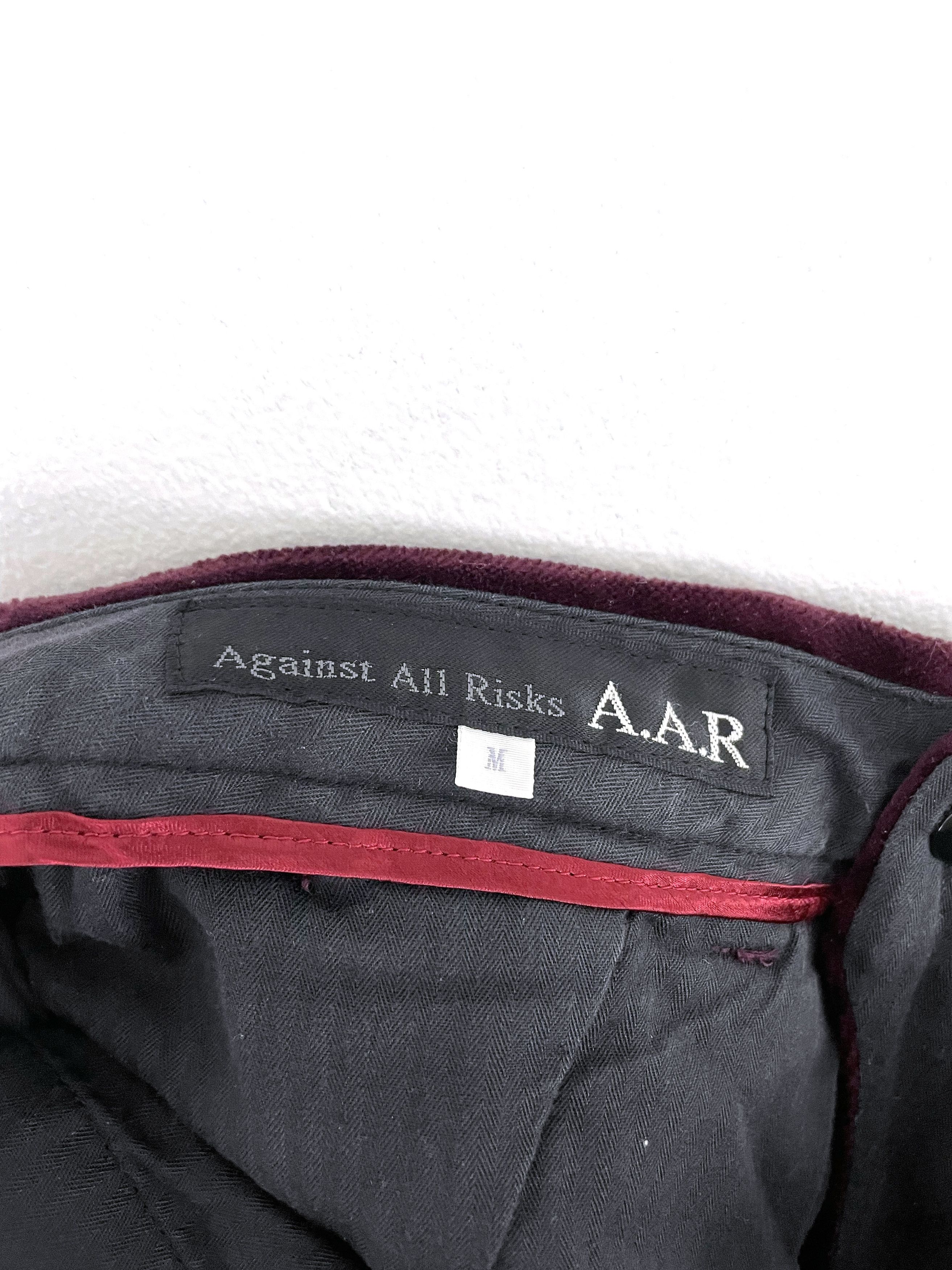 Yohji Yamamoto Against All Risks Velour Pants Size US 30 / EU 46 - 9 Thumbnail